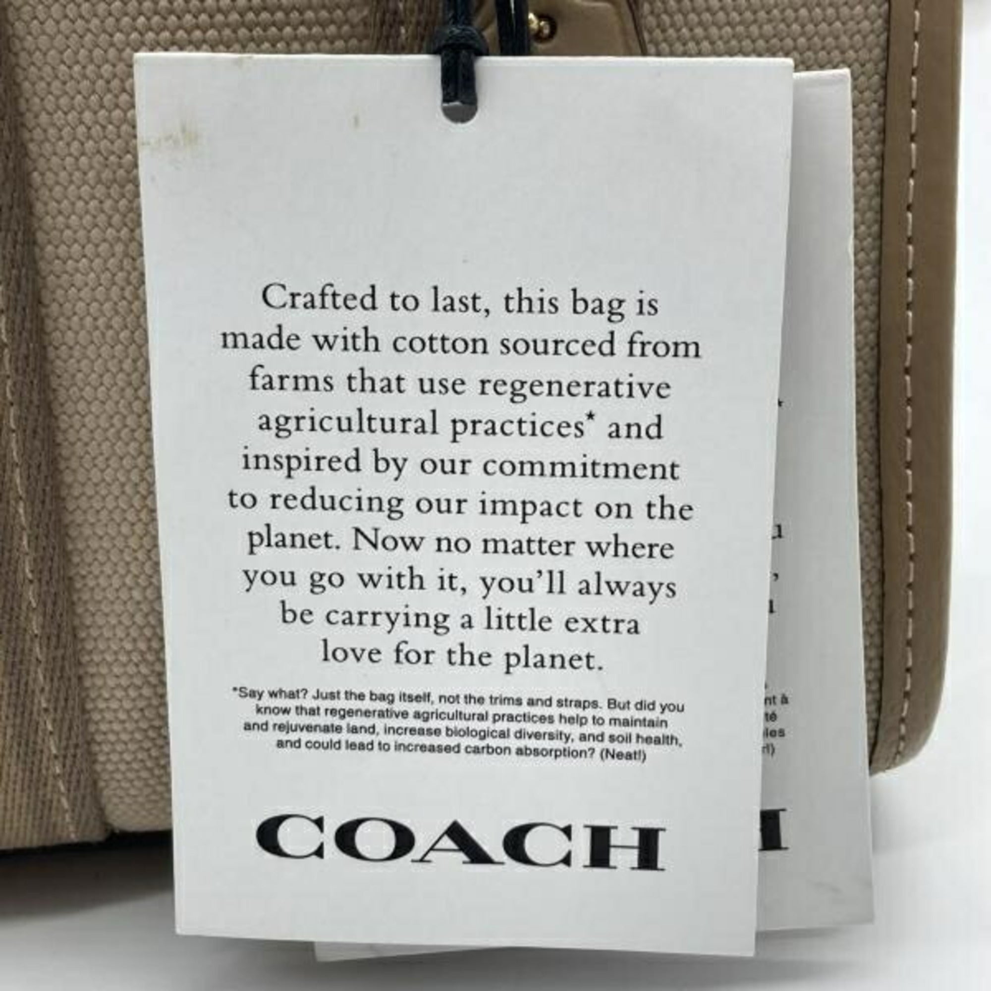 Coach Beige Shoulder Bag (Pre-Owned)