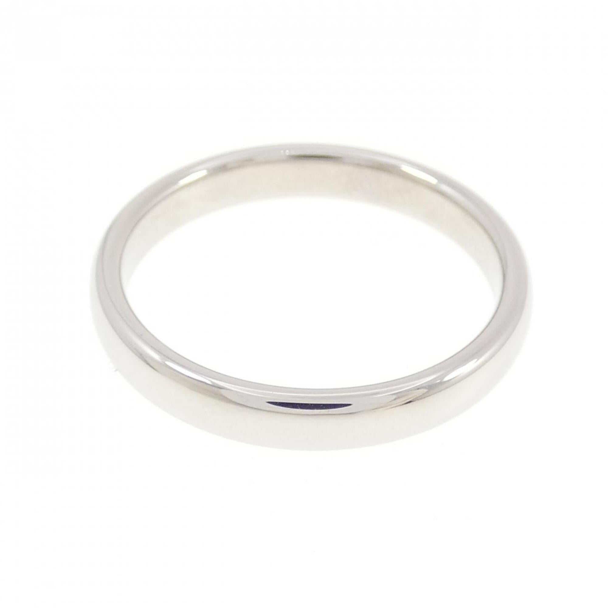 Tiffany Platinum Platinum 950 Band Ring (Pre-Owned)