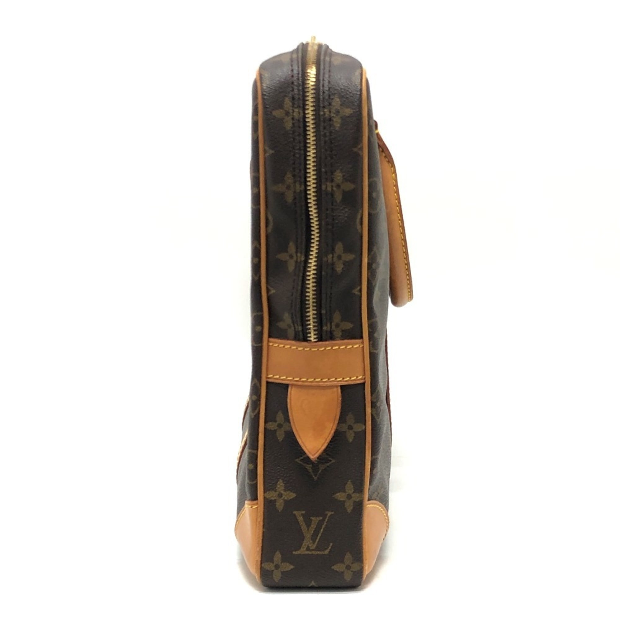 Louis Vuitton Brown Monogram Monogram Briefcase (Pre-Owned)