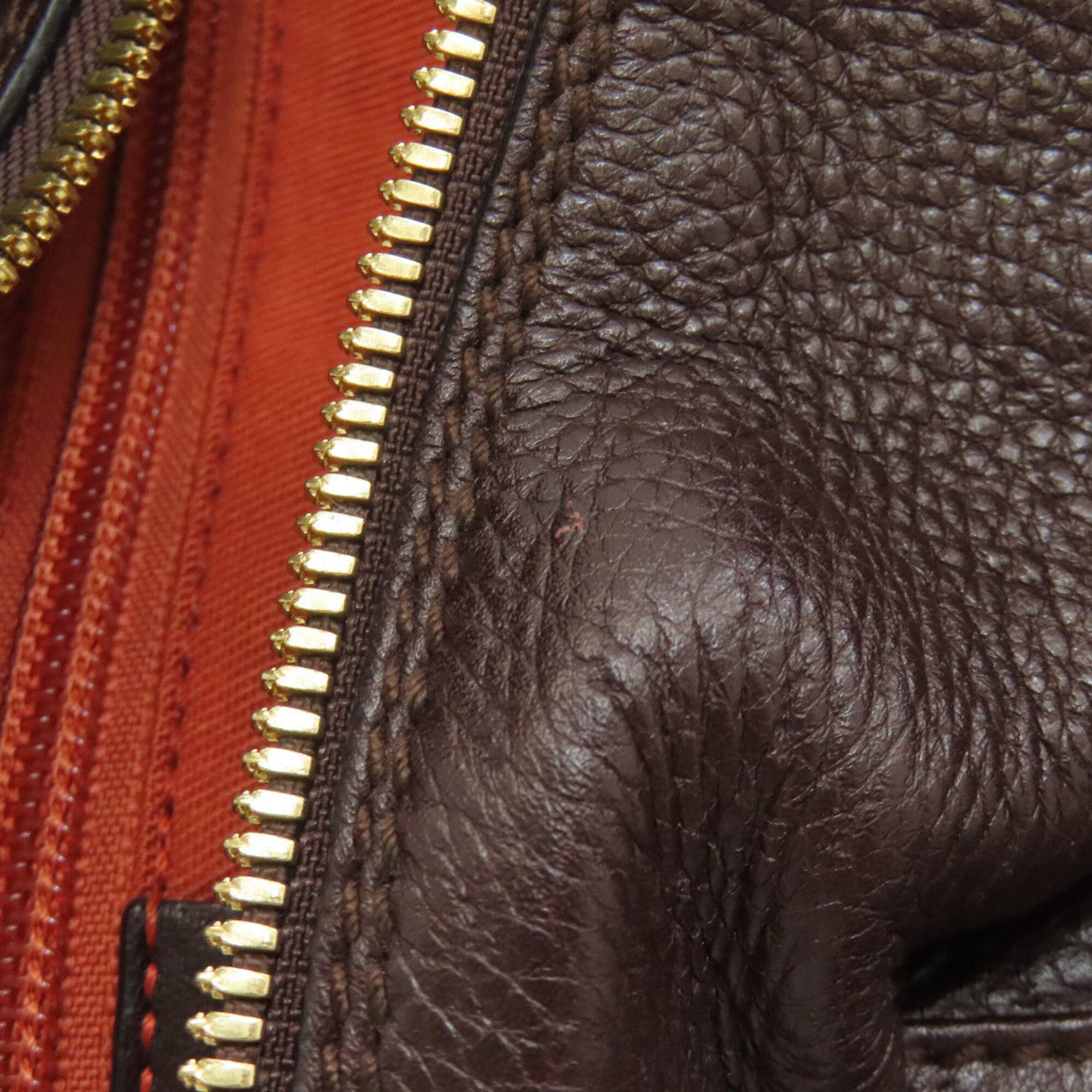 Salvatore Ferragamo Dark Brown Leather Handbag (Pre-Owned)