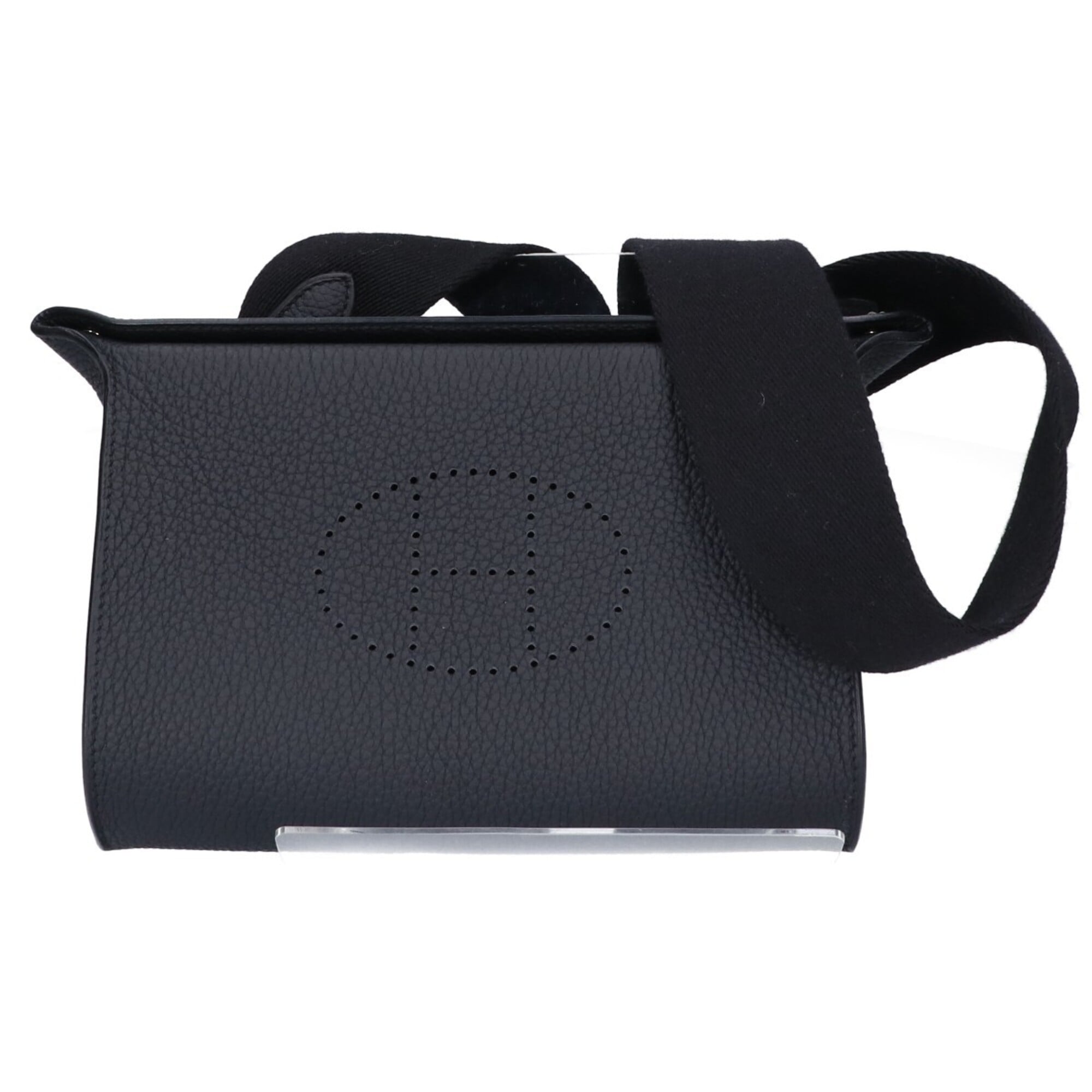 Hermes Black Togo Leather Shoulder Bag (Pre-Owned)