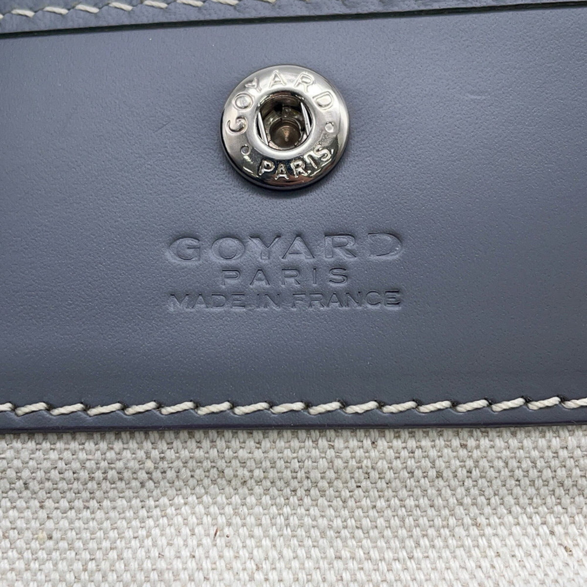 Goyard Gray Pvc Tote Bag (Pre-Owned)