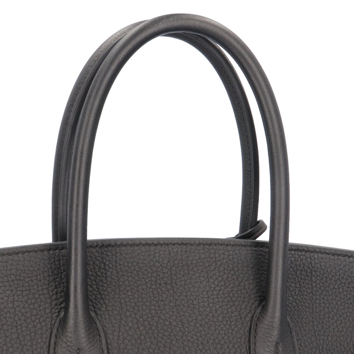 Hermes Black Togo Leather Handbag (Pre-Owned)