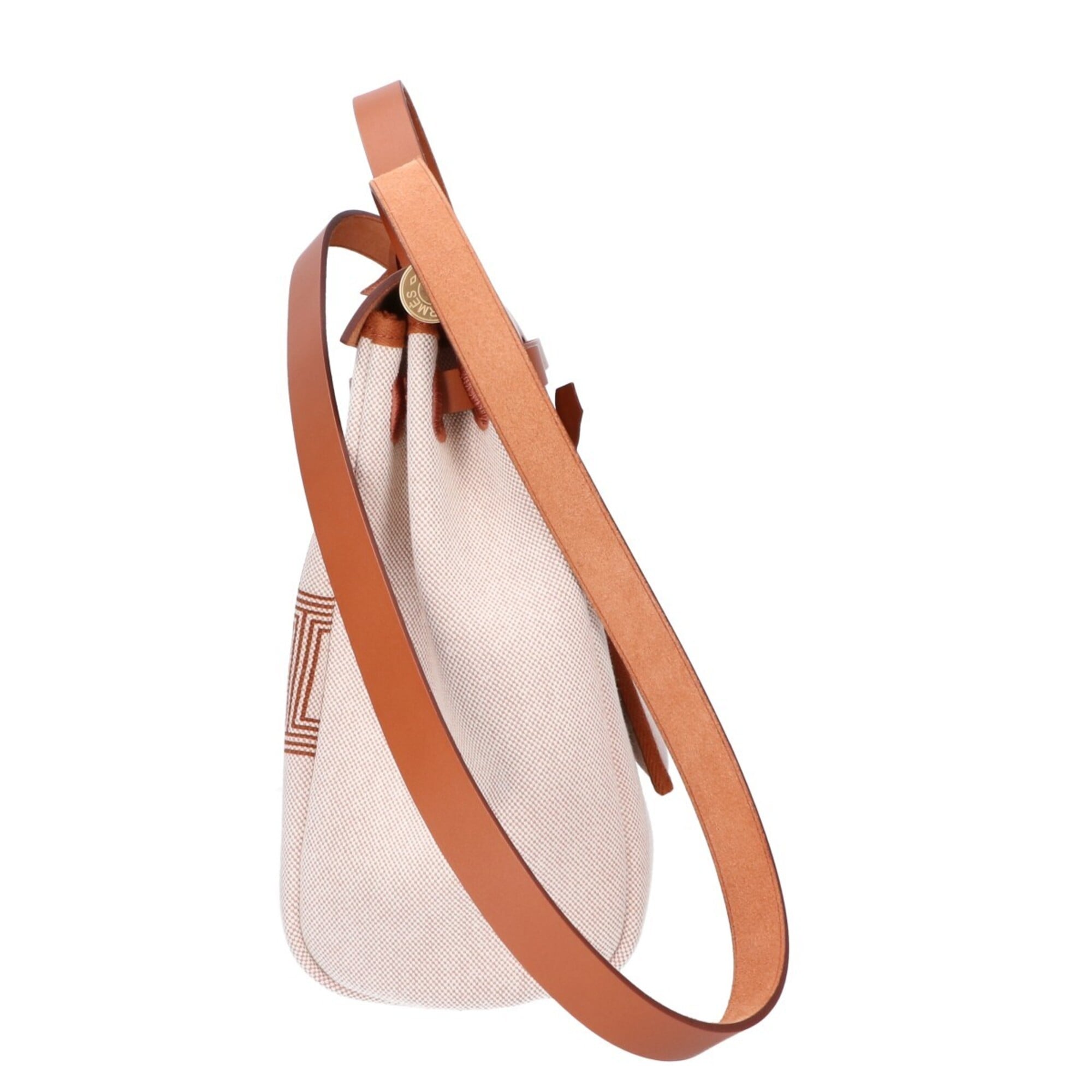Hermes Fauve Toile H Handbag Shoulder Bag (Pre-Owned)