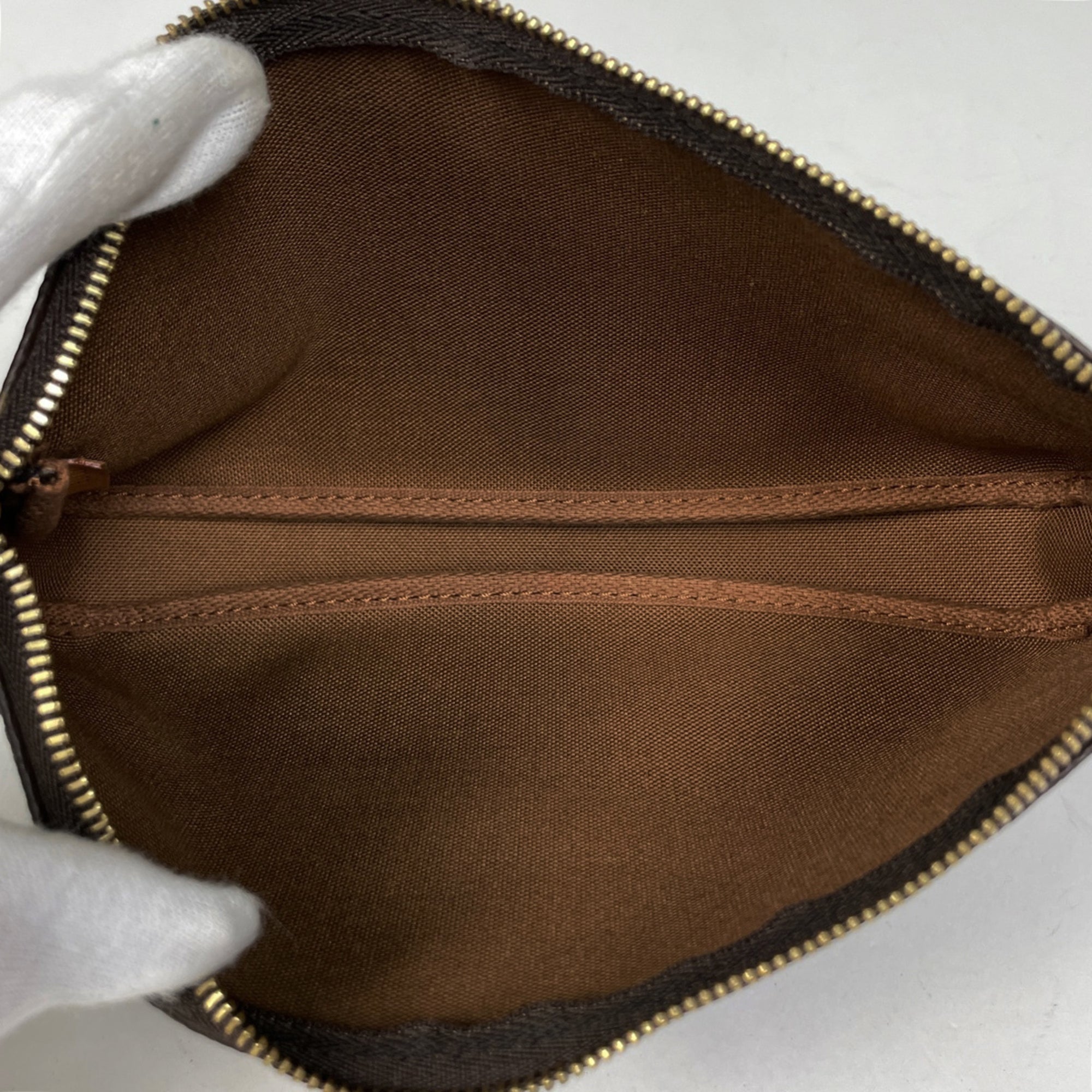 Louis Vuitton Monogram Brown Monogram Pochette (Pre-Owned)