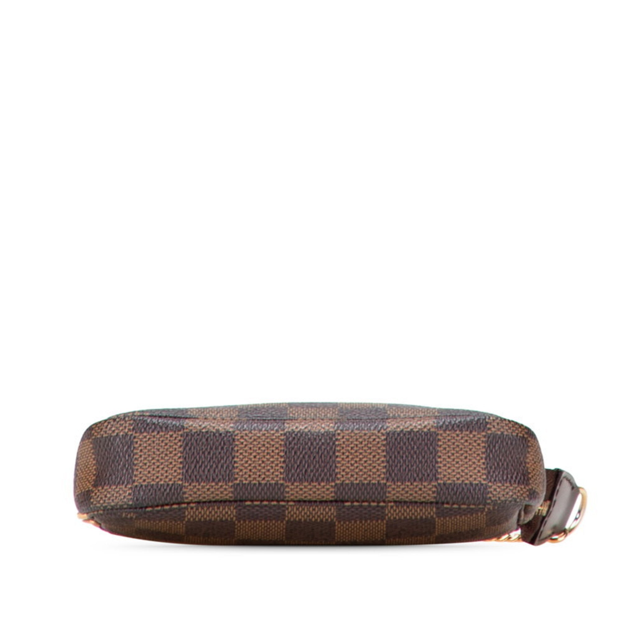 Louis Vuitton Damier Brown Pvc Leather Handbag Pochette (Pre-Owned)