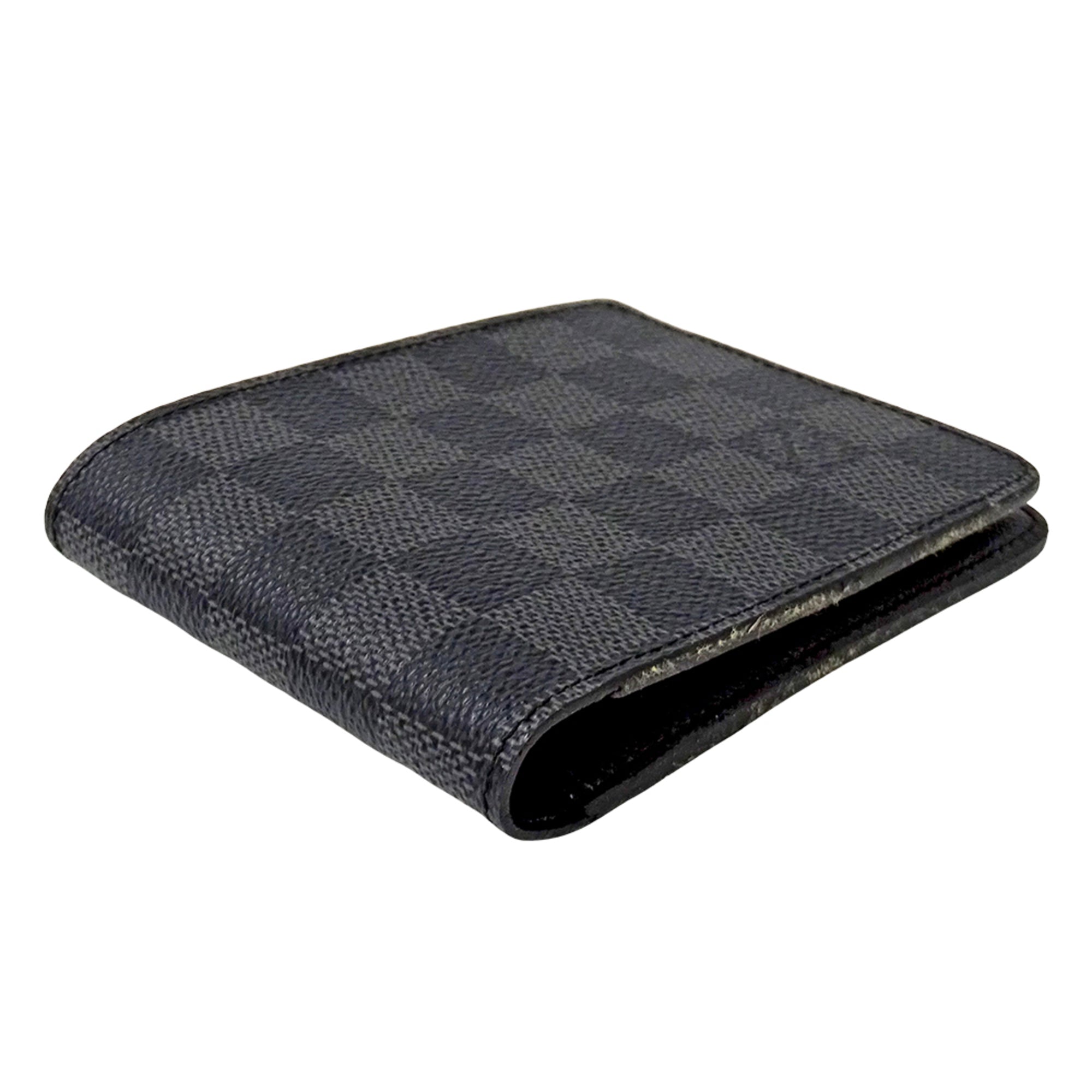 Louis Vuitton Black Damier Graphite Wallet (Bi-Fold) (Pre-Owned)