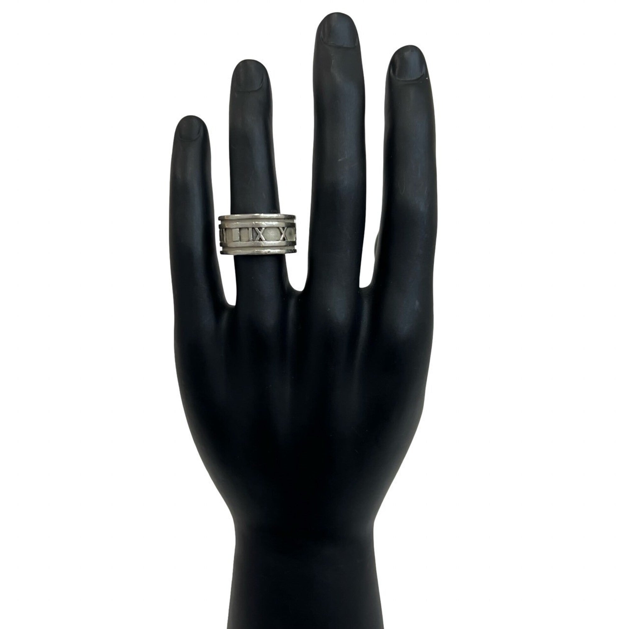 Tiffany Silver Silver 925 Band Ring (Pre-Owned)