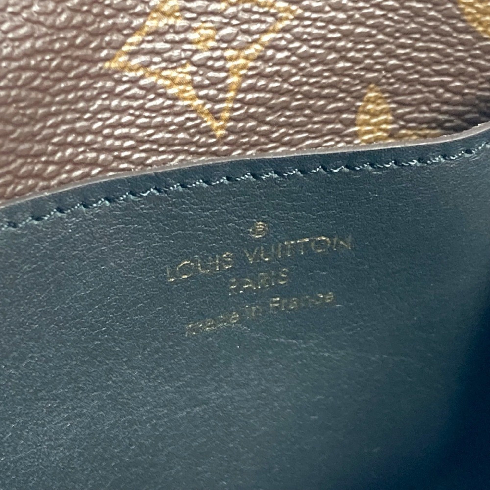 Louis Vuitton Brown Monogram Canvas Pouch Sling Bag (Pre-Owned)