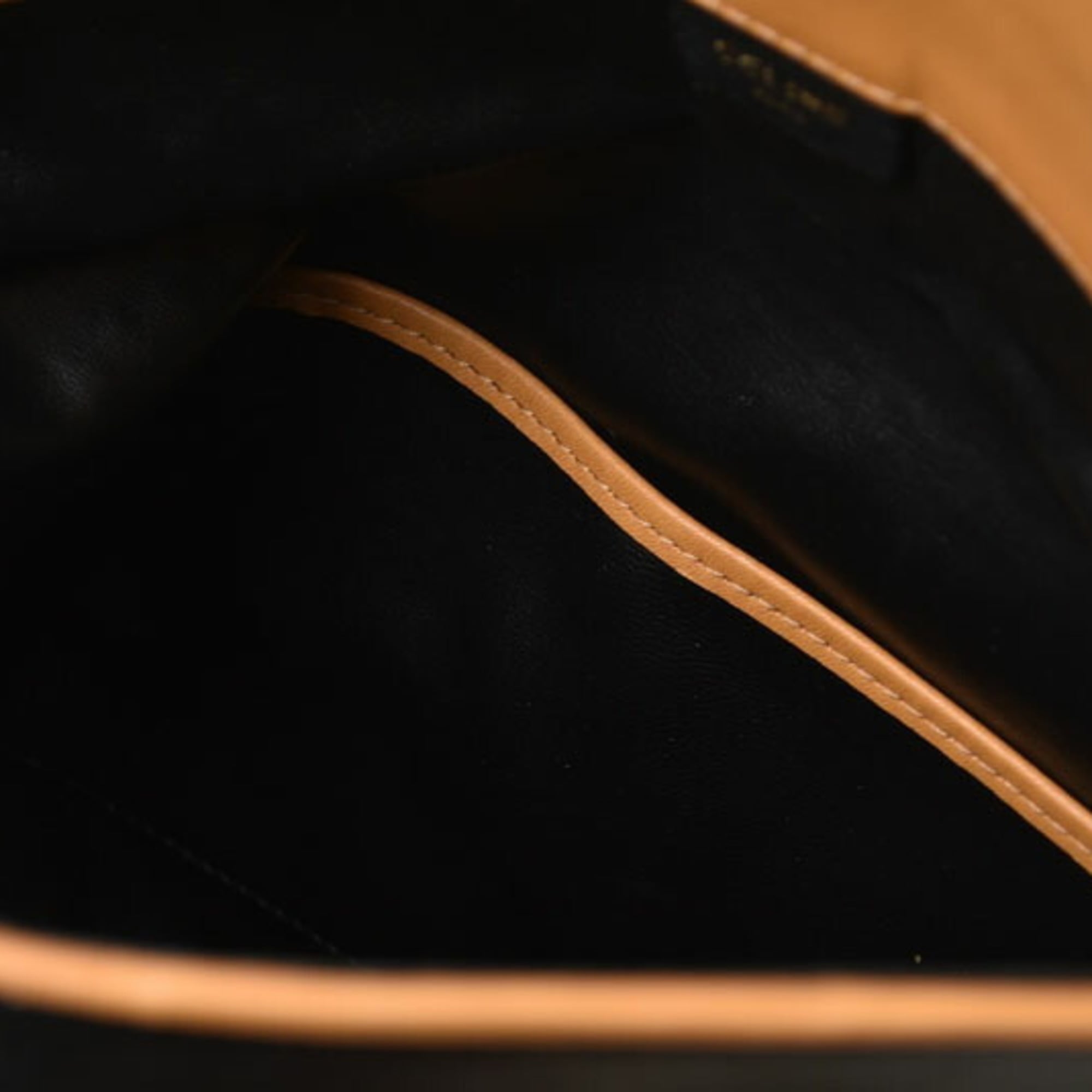 Celine Black Leather Clutch Bag Pouch (Pre-Owned)