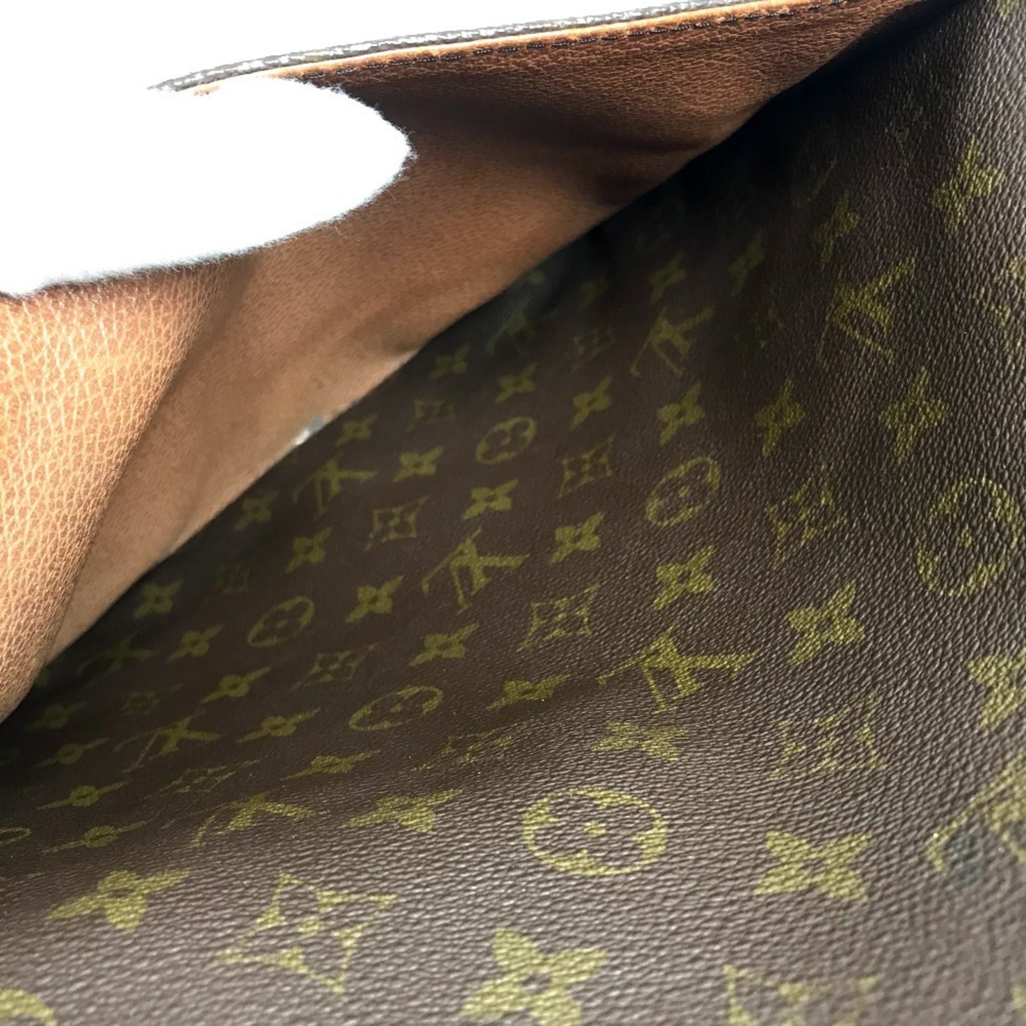 Louis Vuitton Brown Monogram Canvas Pochette Shoulder Bag (Pre-Owned)