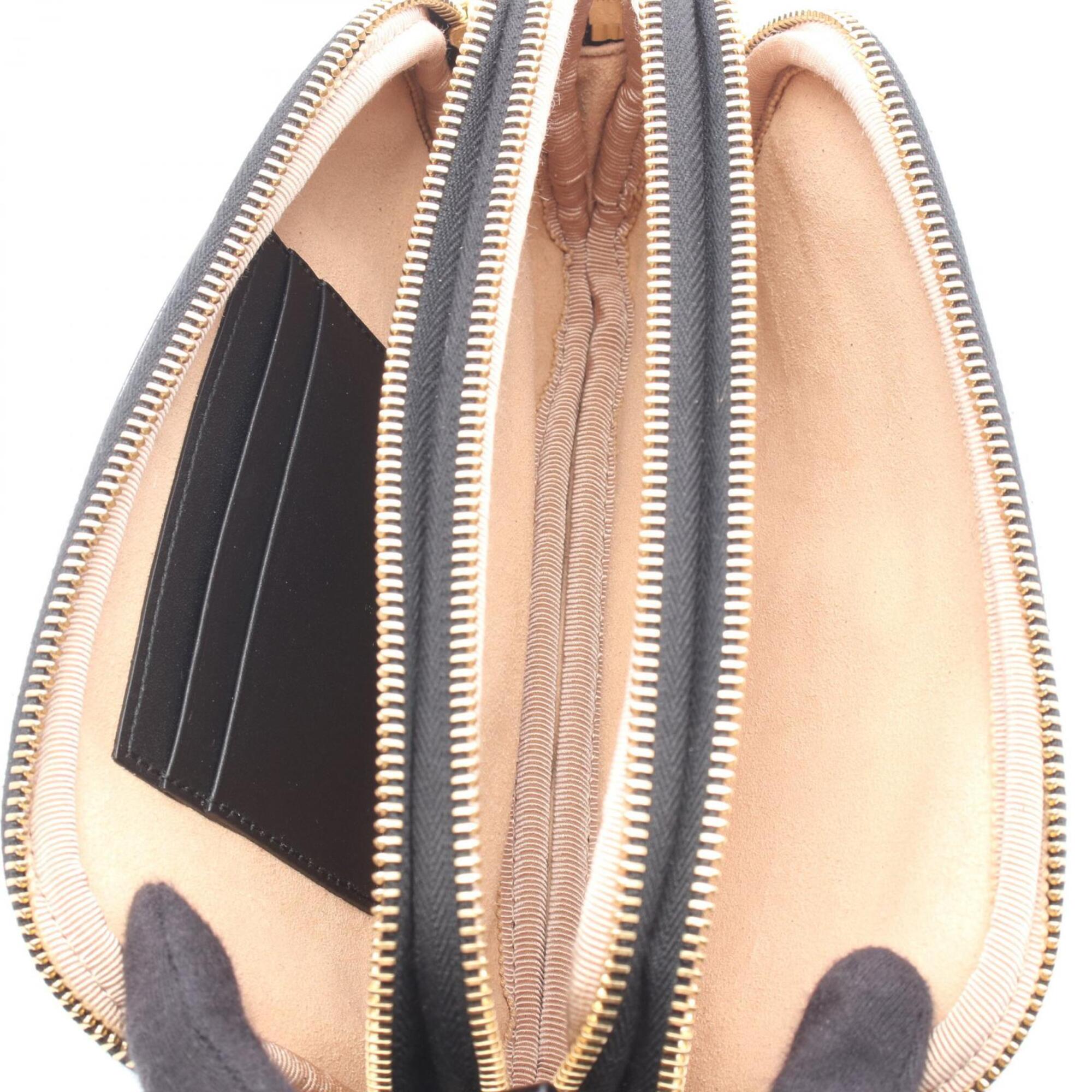 Gucci Black Patent Leather Suede Handbag Shoulder Bag (Pre-Owned)