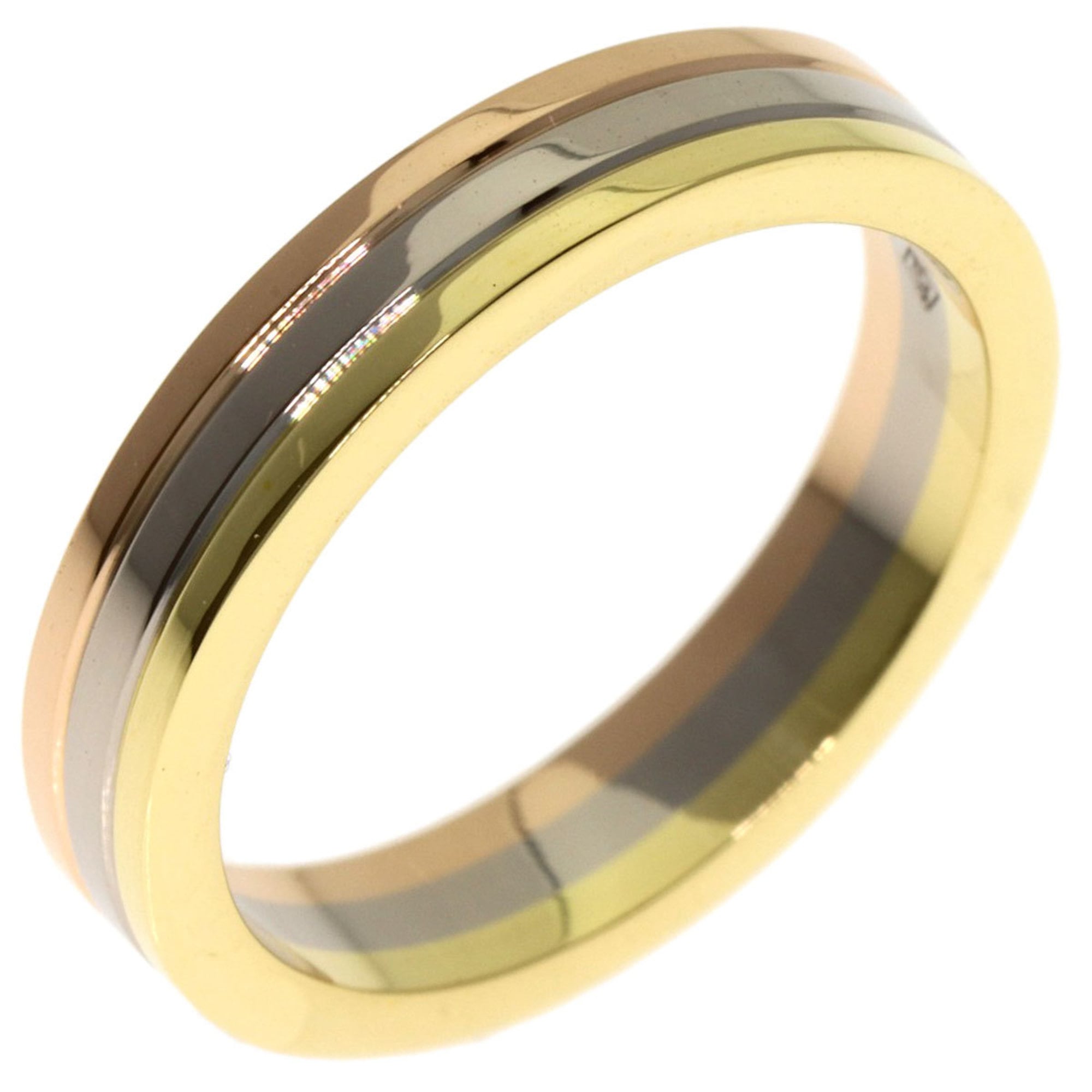 Cartier Yellow Gold (18K) Pink Gold (18K) White Gold (18K) Band Ring (Pre-Owned)