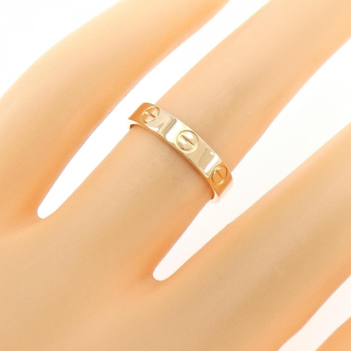 Cartier Pink Gold Band Ring (Pre-Owned)