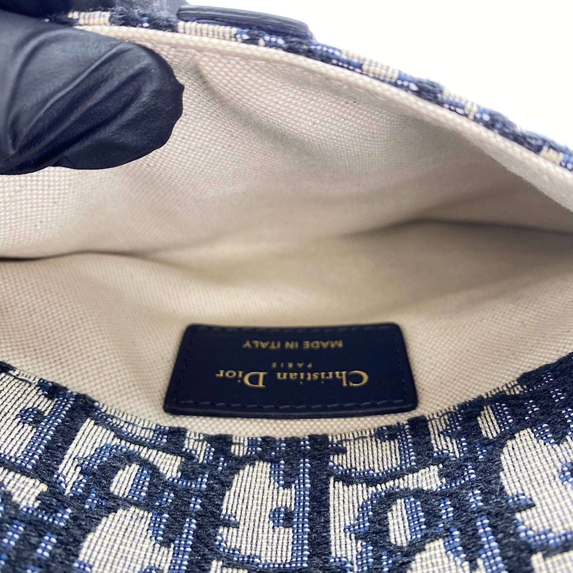 Christian Dior Navy Fanny Pack (Pre-Owned)