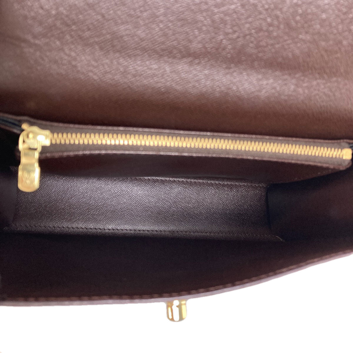 Louis Vuitton Damier Canvas Ebene Damier Canvas Handbag (Pre-Owned)