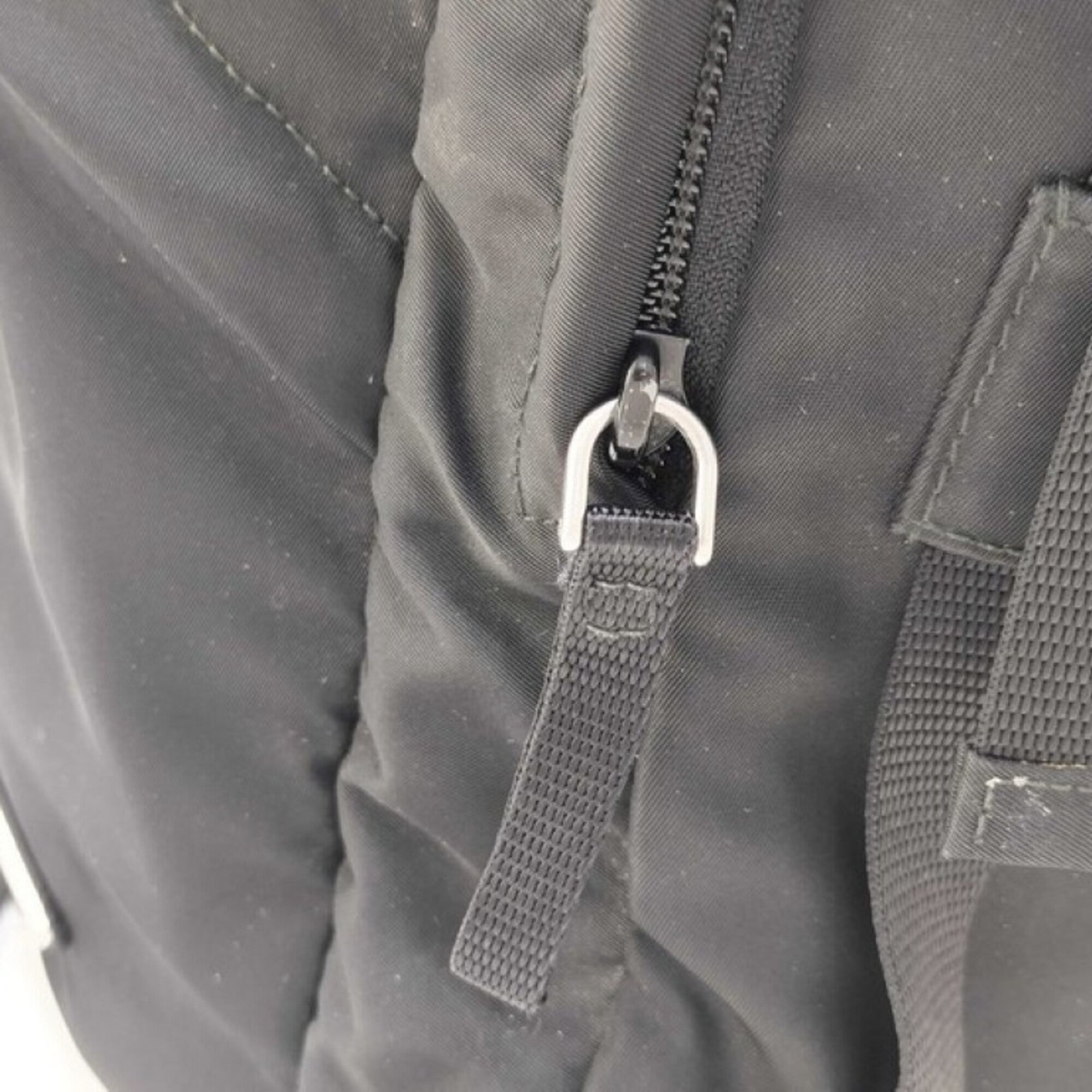 Prada Black Nylon Backpack (Pre-Owned)
