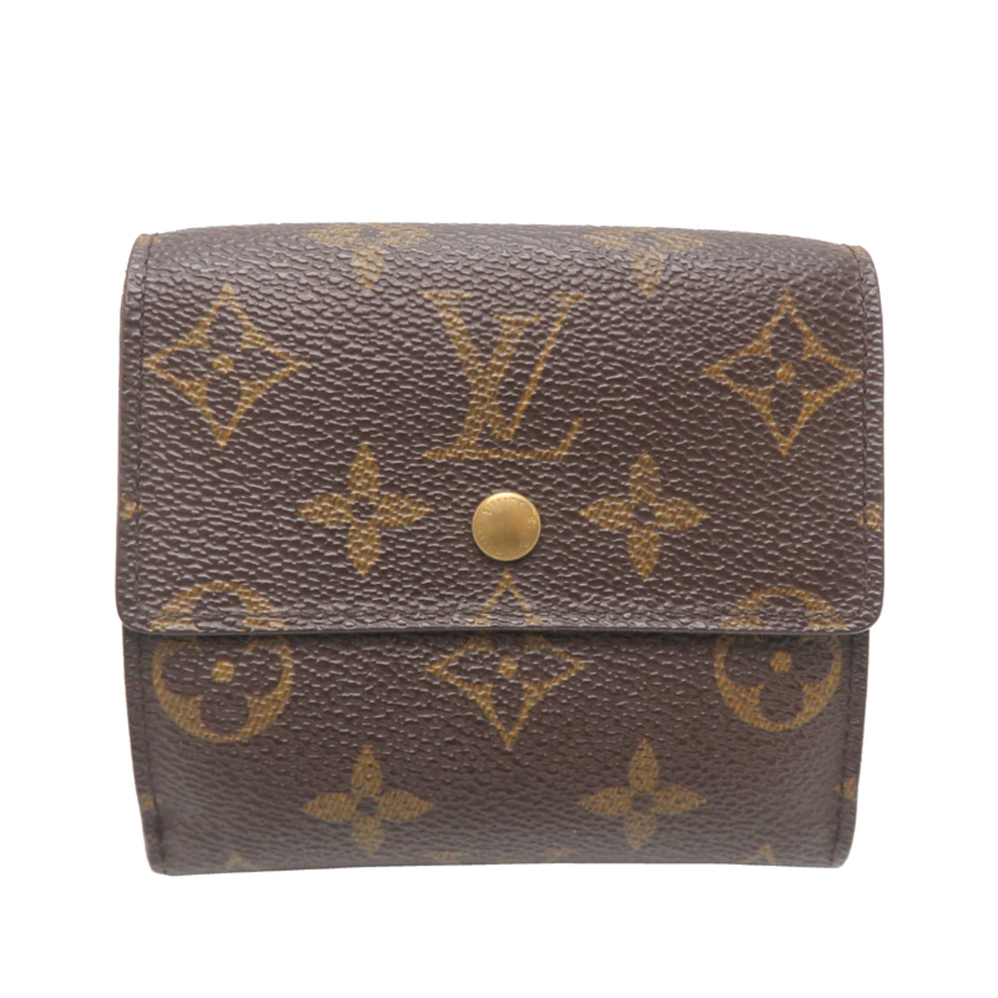 Louis Vuitton Brown Monogram Wallet (Bi-Fold) (Pre-Owned)