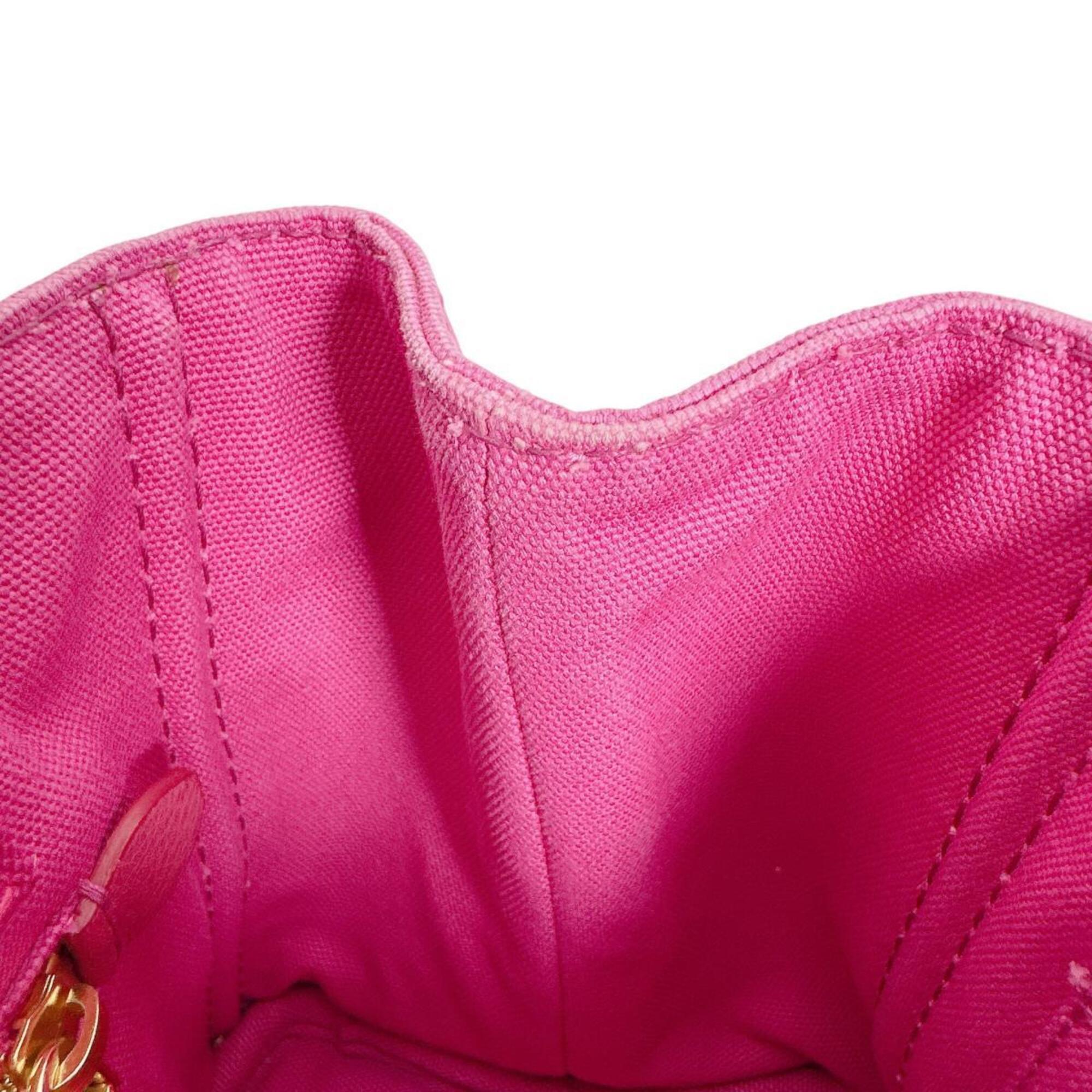 Prada Pink Denim Tote Bag (Pre-Owned)