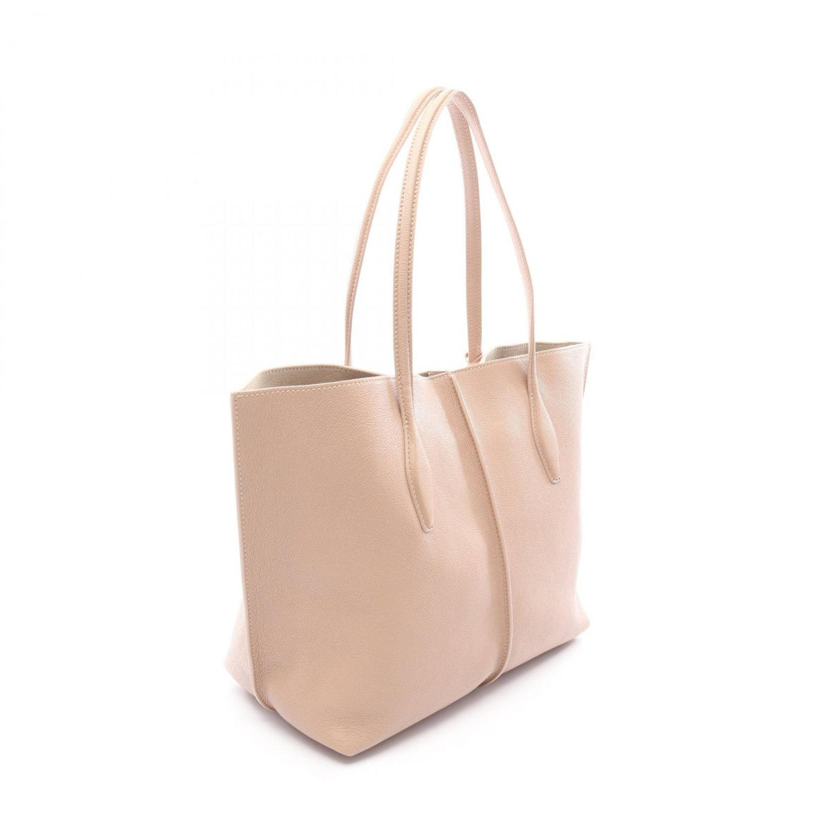 Tod's Pink Leather Handbag Tote Bag (Pre-Owned)