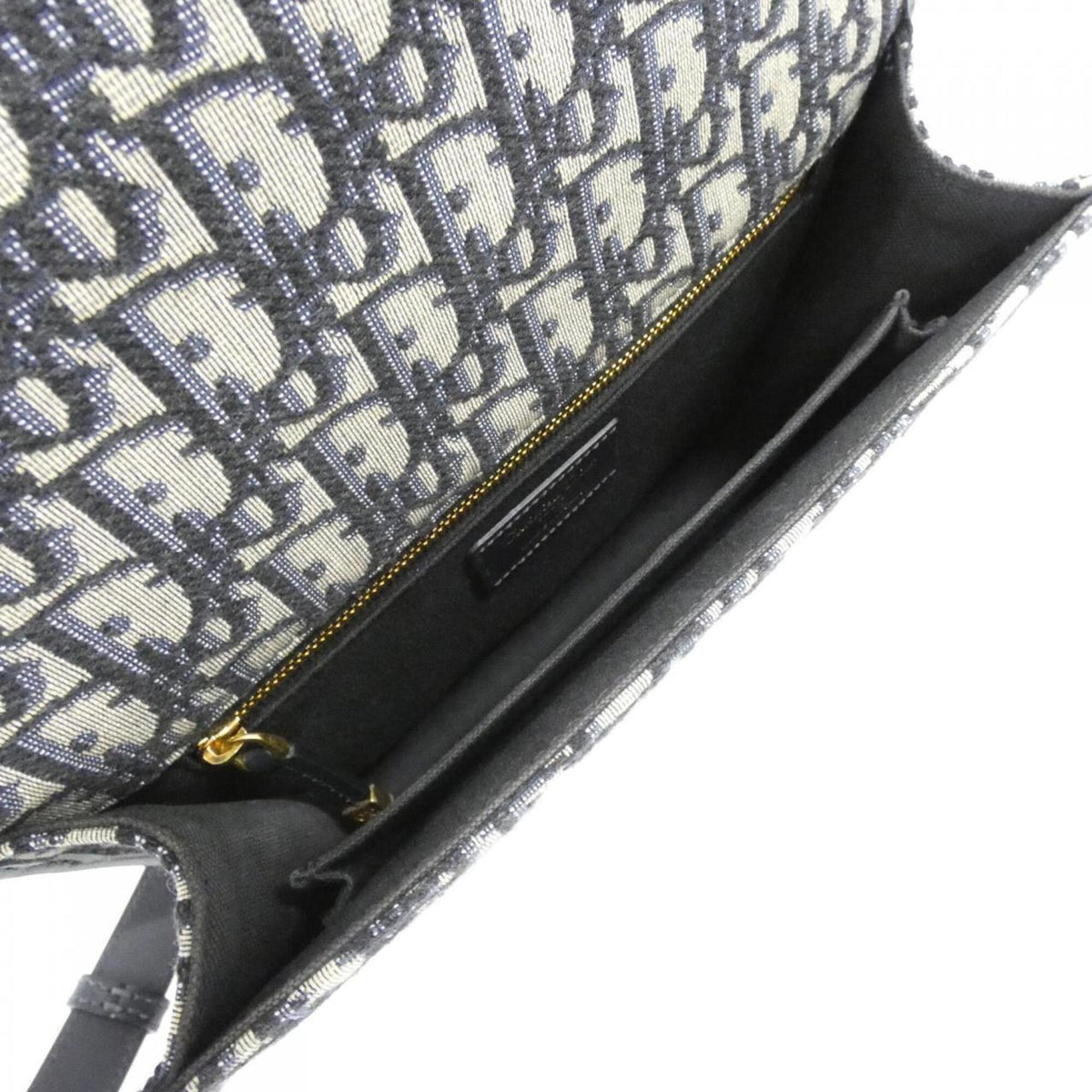Christian Dior Blue Canvas Shoulder Bag (Pre-Owned)