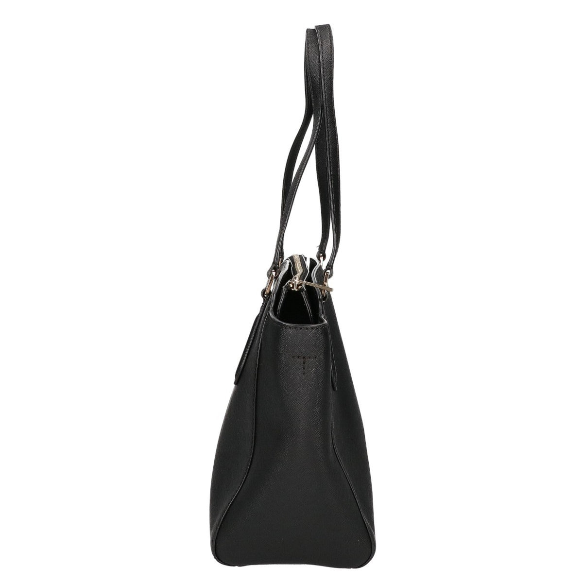 Tory Burch Black Leather Tote Bag (Pre-Owned)