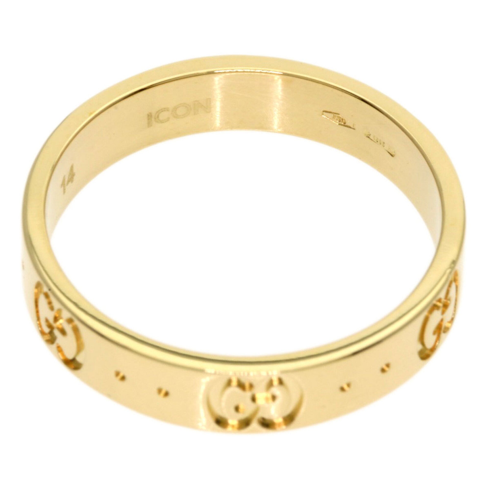 Gucci Yellow Gold (18K) Band Ring (Pre-Owned)