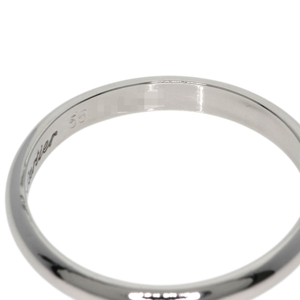 Cartier Platinum 950 Band Ring (Pre-Owned)