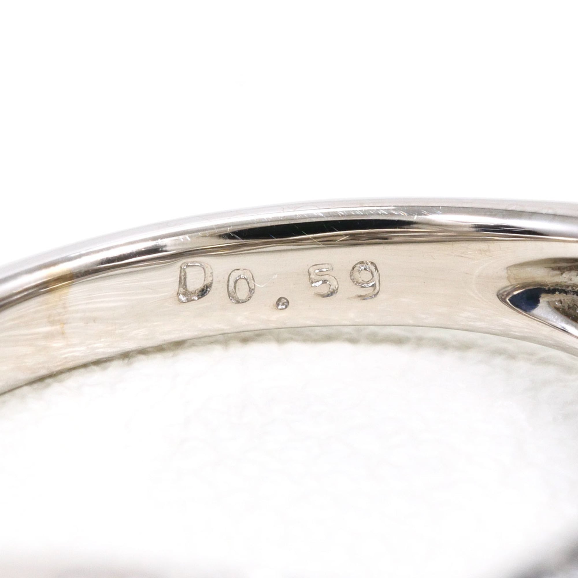 Unbranded Black White Gold White Gold (18K) Band Ring (Pre-Owned)