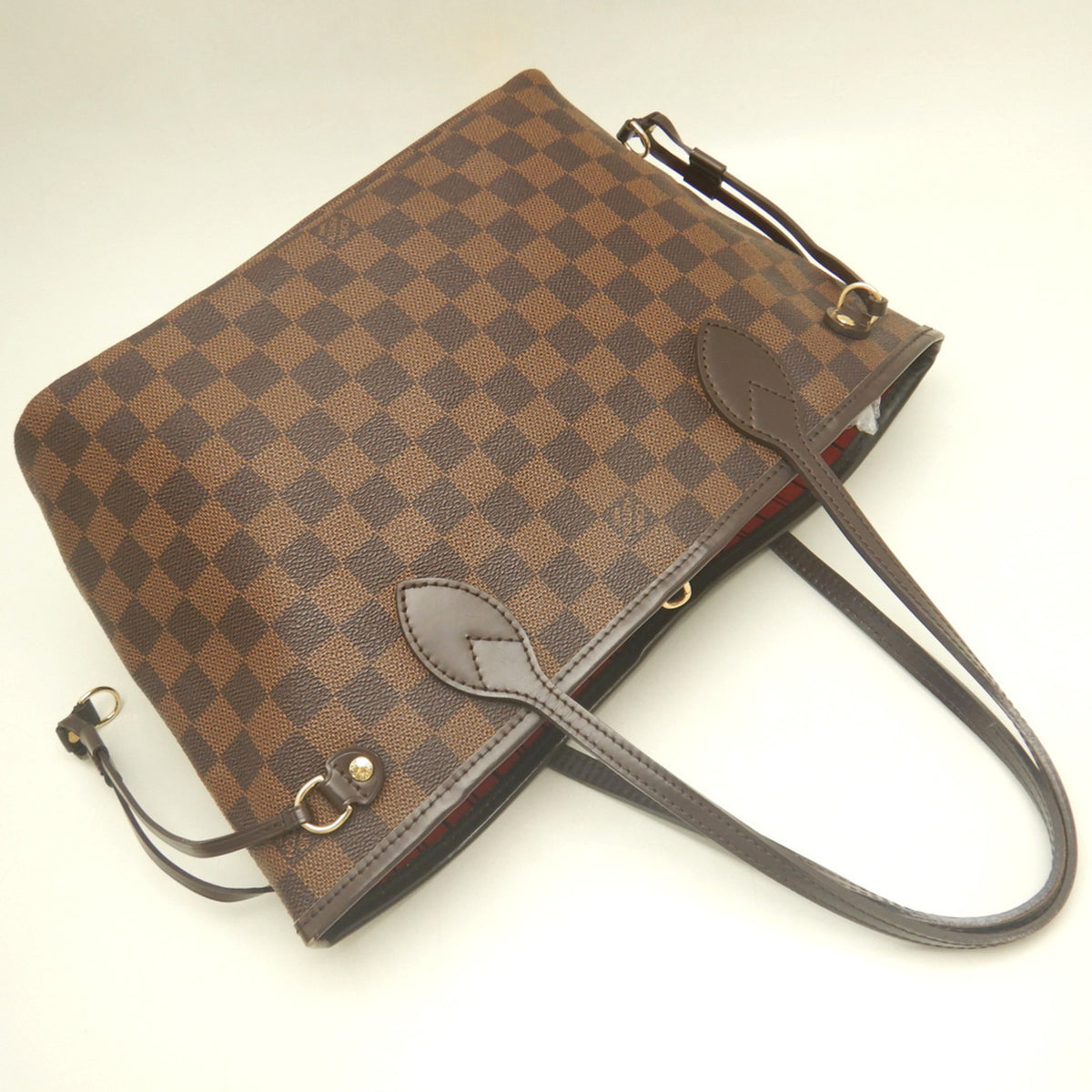 Louis Vuitton Damier Canvas Ebene Damier Canvas Tote Bag (Pre-Owned)