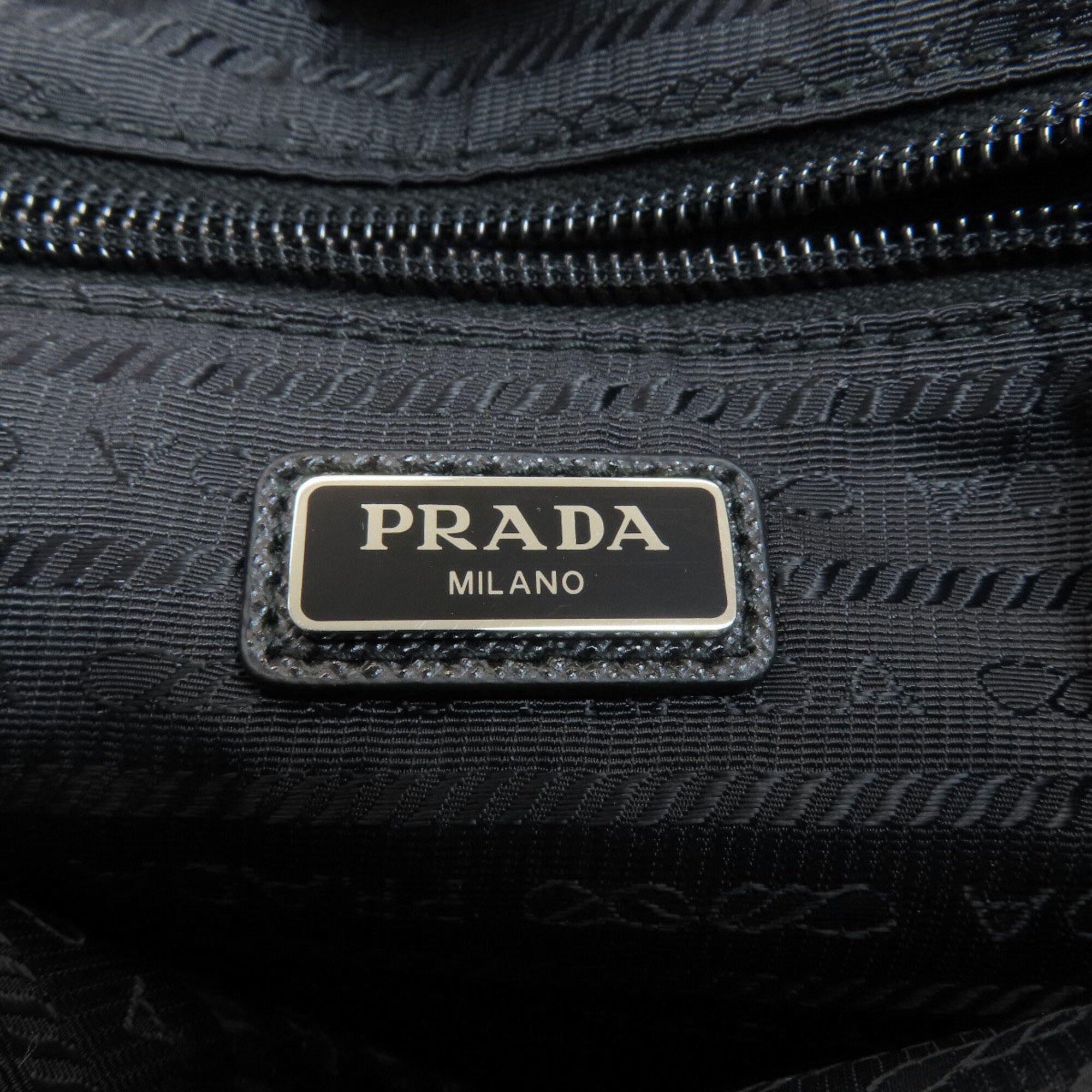 Prada Black Nylon Pouch (Pre-Owned)