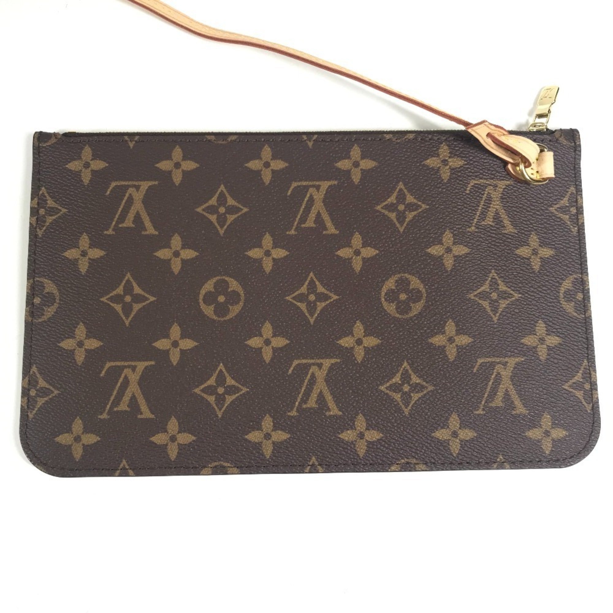 Louis Vuitton Brown Multi-Color Monogram Handbag Pouch Shoulder Bag Tote Bag (Pre-Owned)