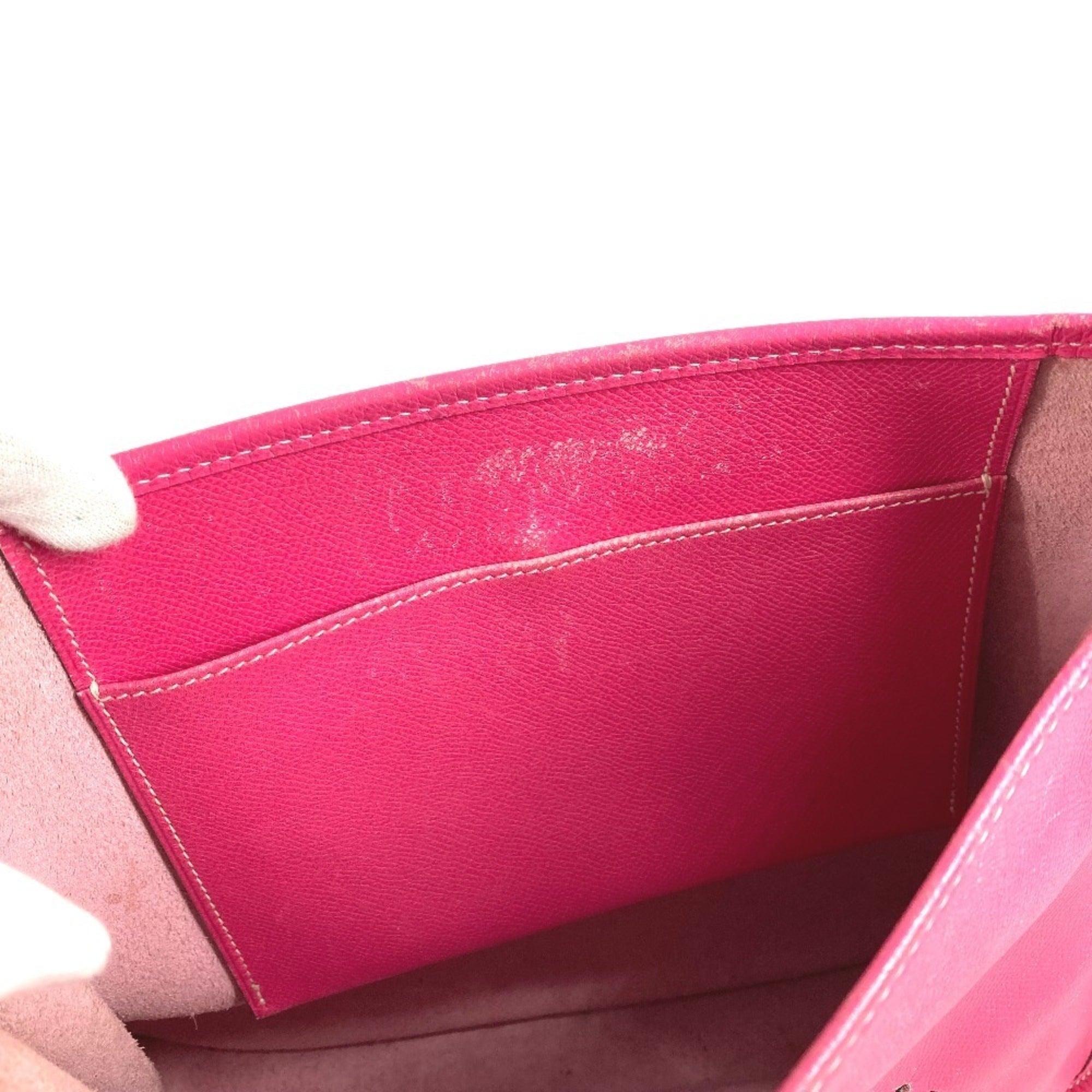 Hermes Pink Rose Tyrien Epsom Leather Shoulder Bag (Pre-Owned)