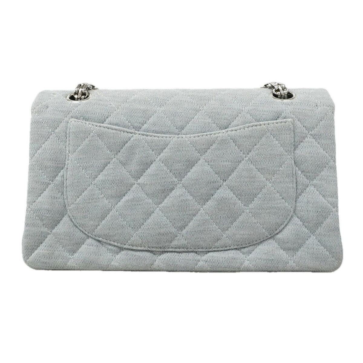 Chanel Blue Cotton Shoulder Bag (Pre-Owned)