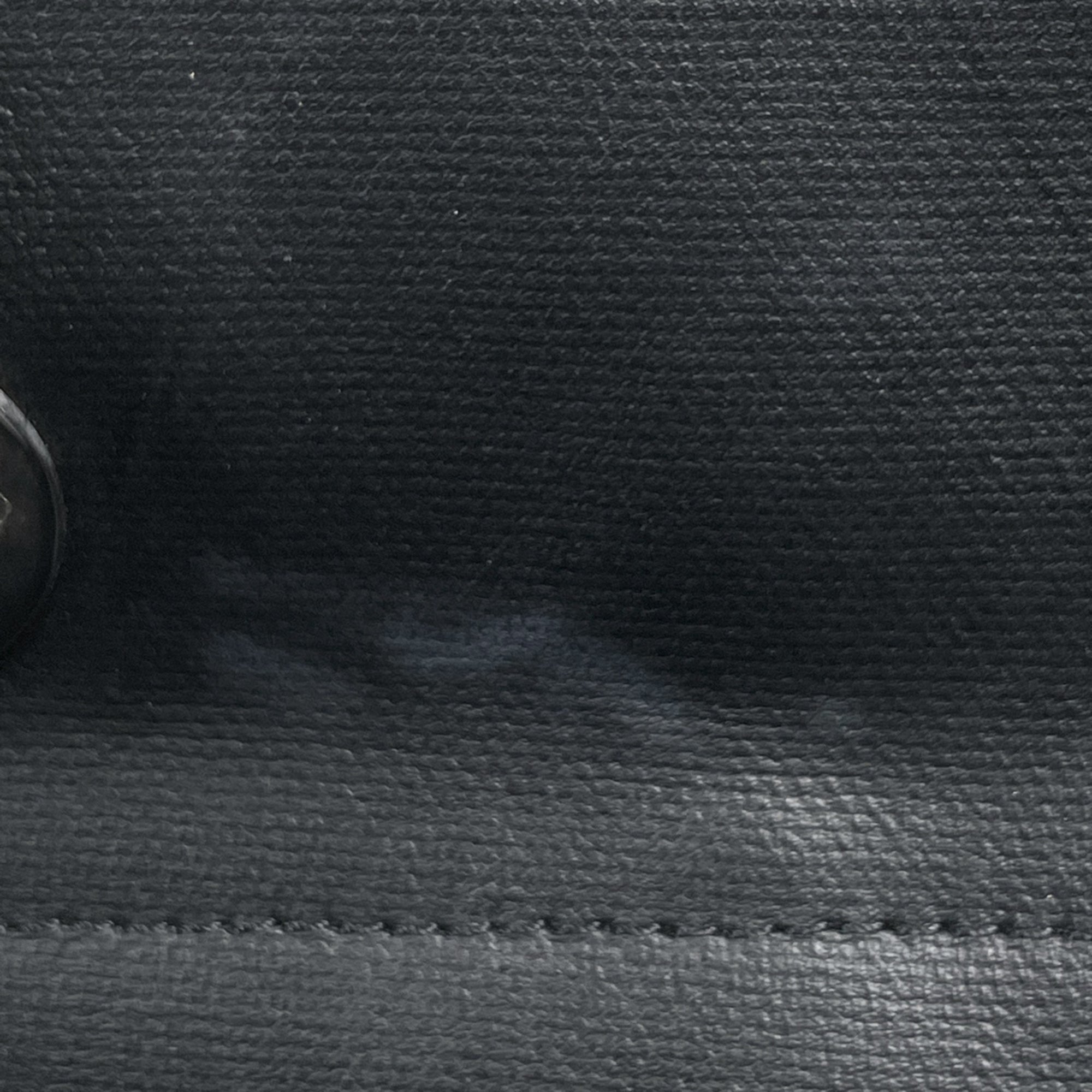 Chanel Black Coated Canvas Tote Bag (Pre-Owned)