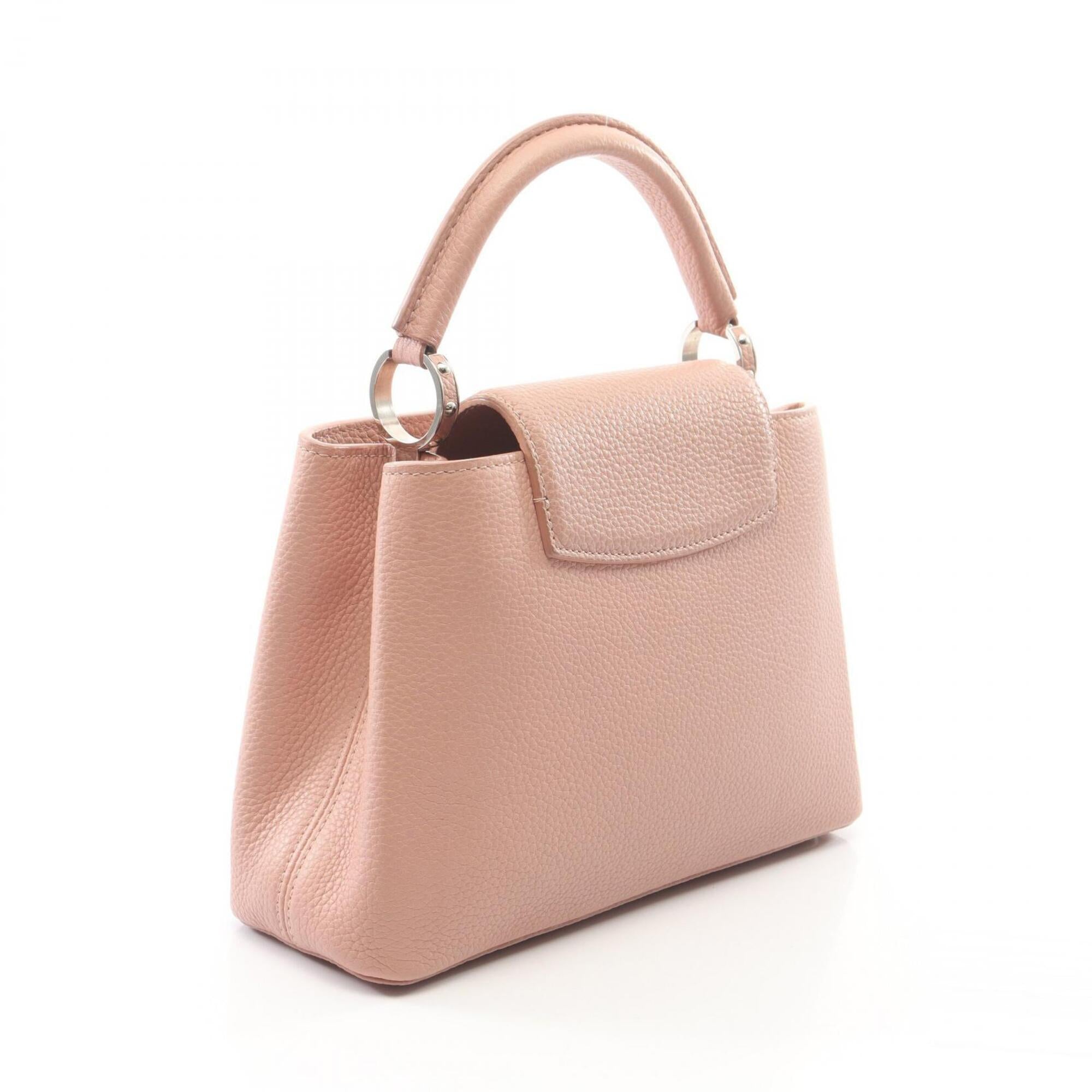 Louis Vuitton Magnolia Pink Leather Handbag (Pre-Owned)