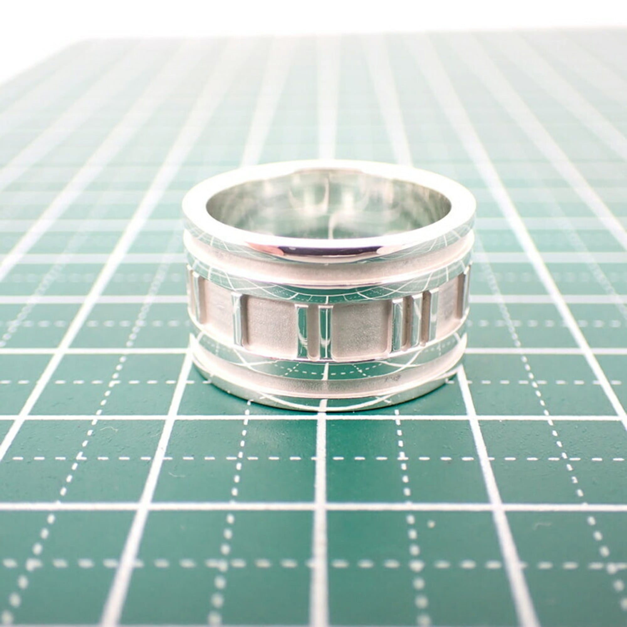 Tiffany Sterling Silver 925 Band Ring (Pre-Owned)