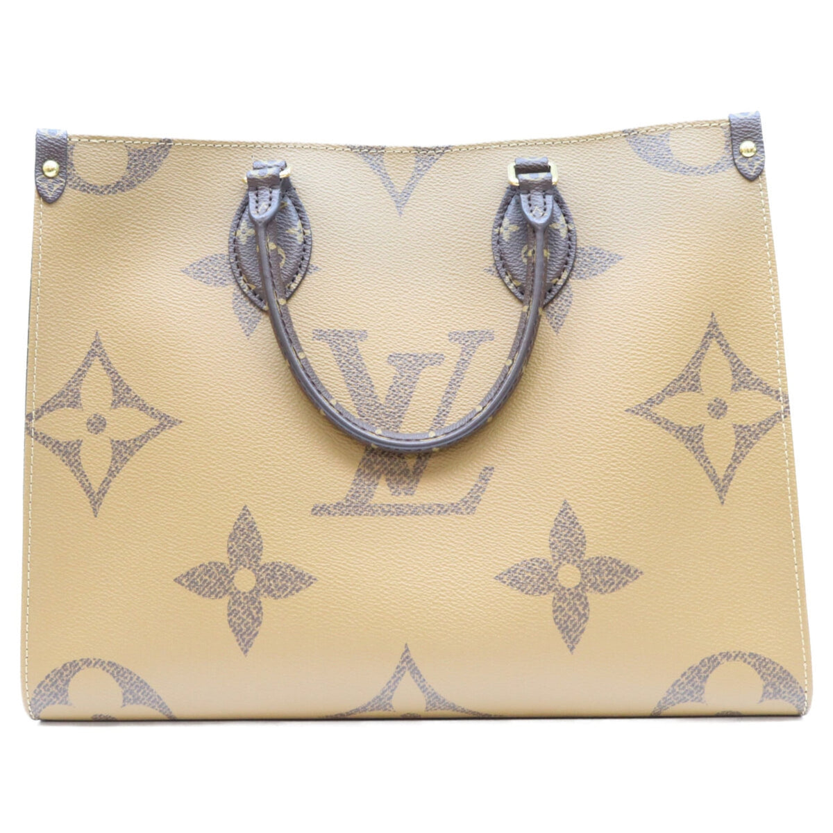 Louis Vuitton Brown Monogram Reverse Shoulder Bag (Pre-Owned)