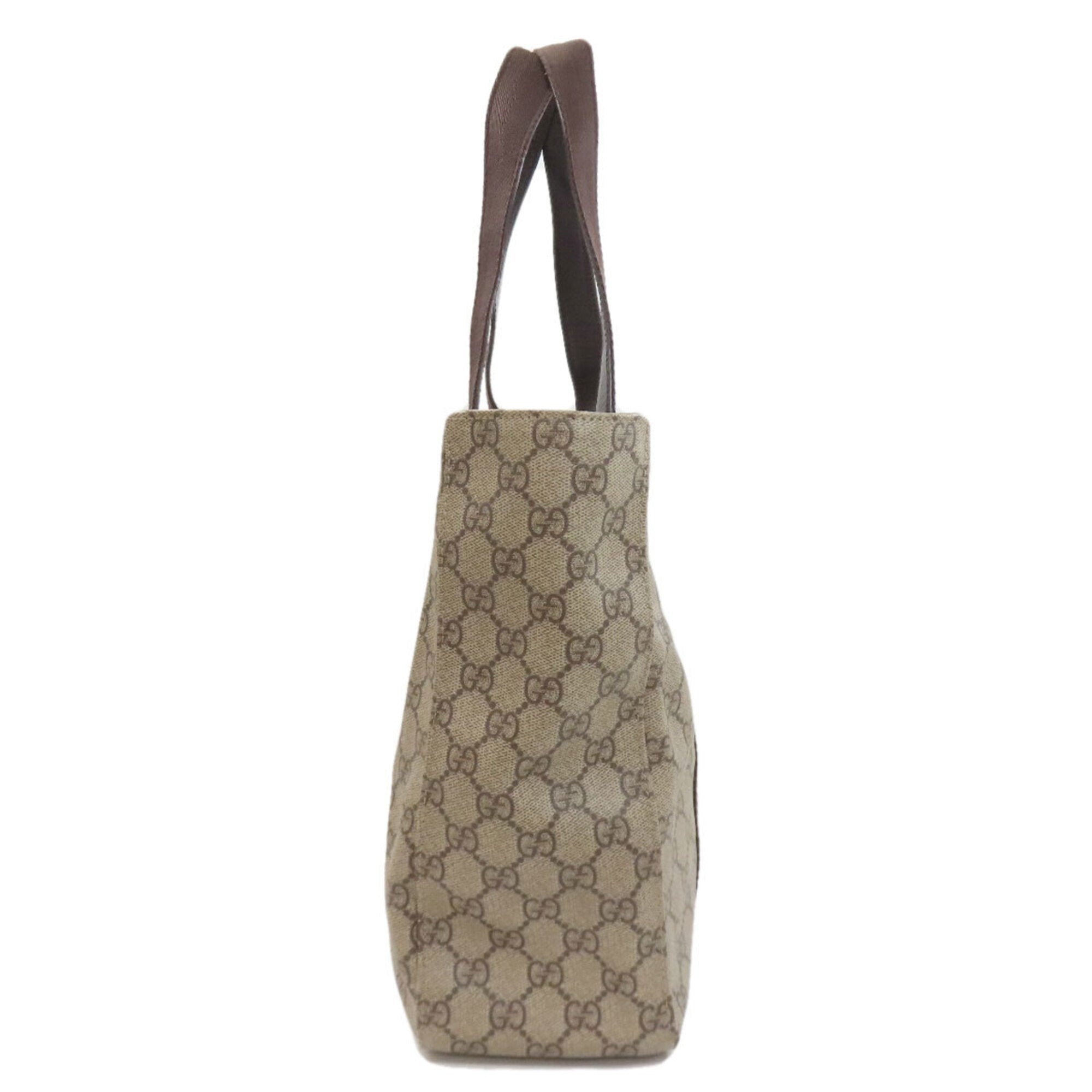 Gucci Brown Pvc Tote Bag (Pre-Owned)