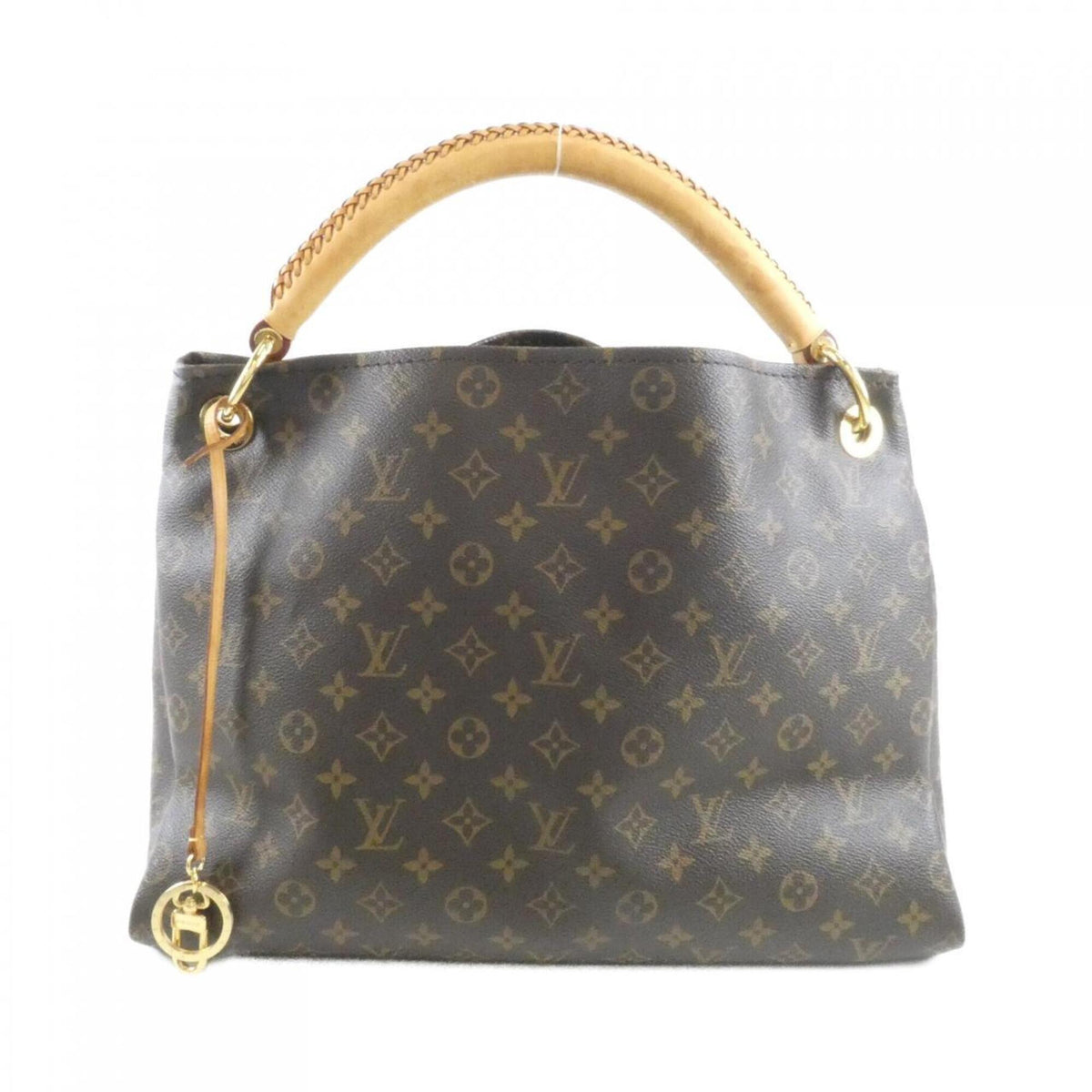 Louis Vuitton Brown Coated Canvas Shoulder Bag (Pre-Owned)