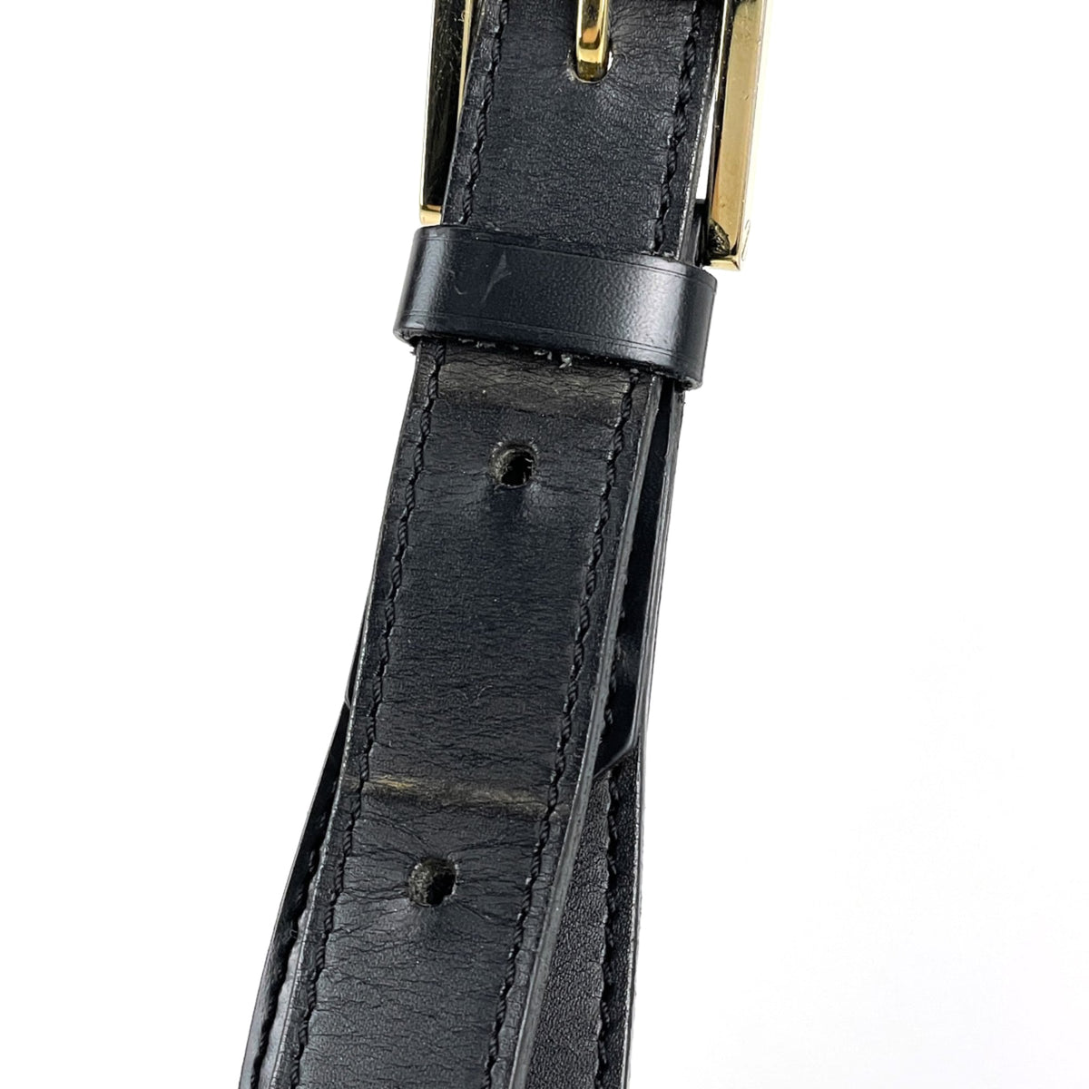 Louis Vuitton Black Noir Epi Leather Shoulder Bag (Pre-Owned)
