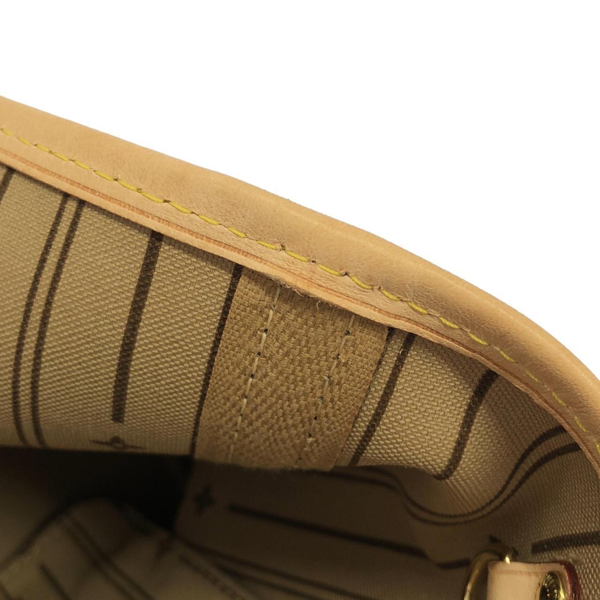 Louis Vuitton Marron Coated Canvas Handbag (Pre-Owned)