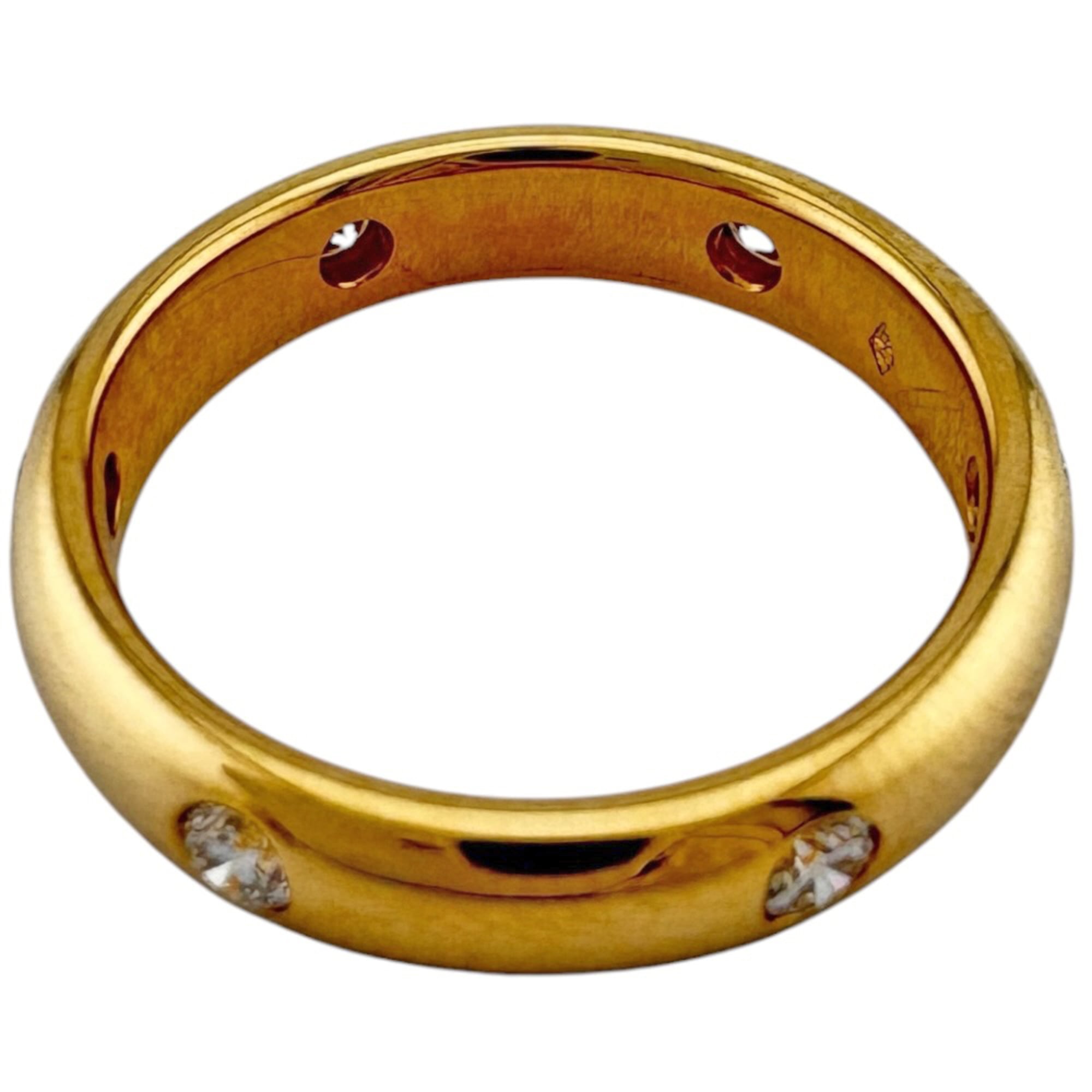 Cartier Gold Yellow Gold (18K) Band Ring (Pre-Owned)