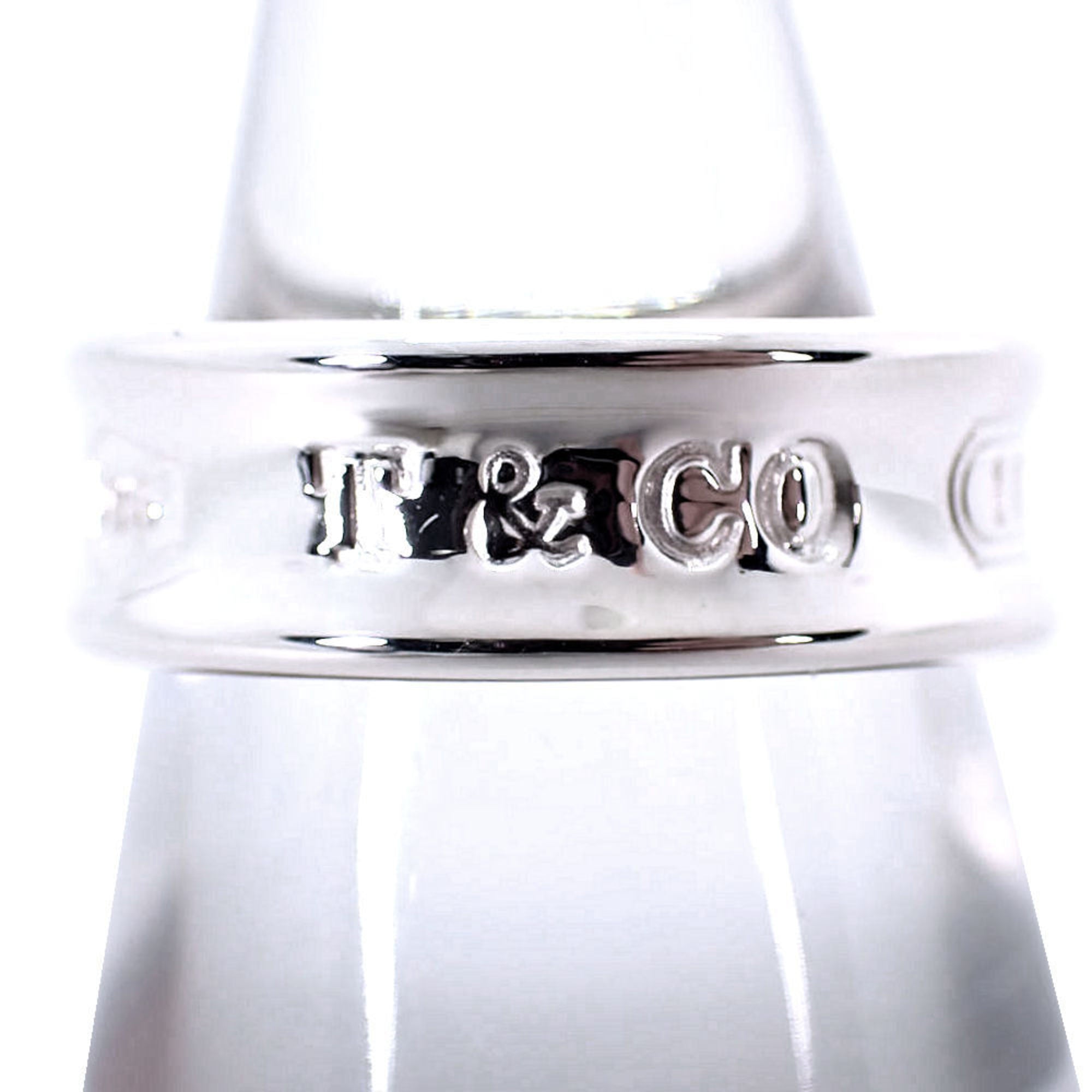 Tiffany Sterling Silver 925 Band Ring (Pre-Owned)