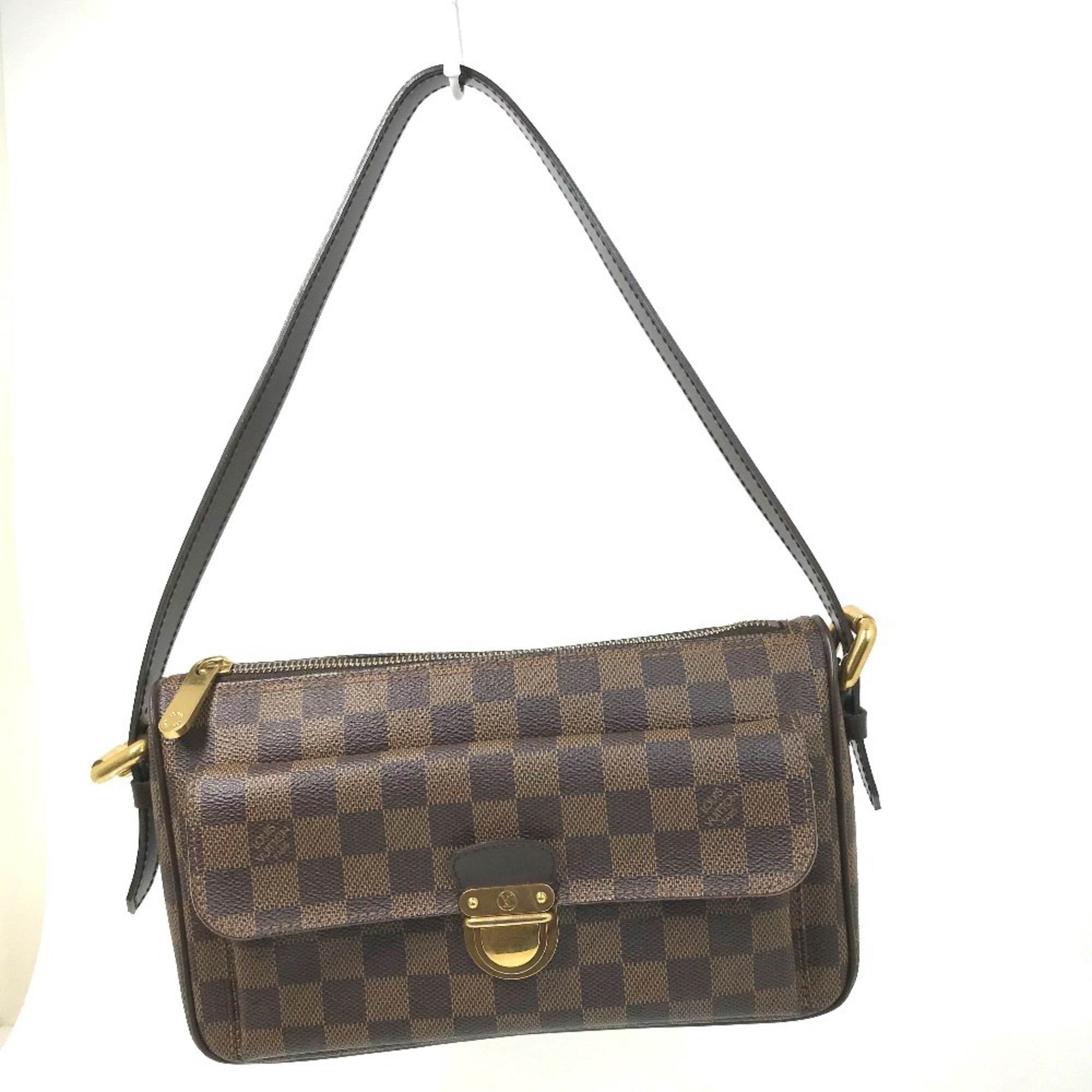 Louis Vuitton Brown Damier Canvas Ebene Damier Canvas Shoulder Bag (Pre-Owned)