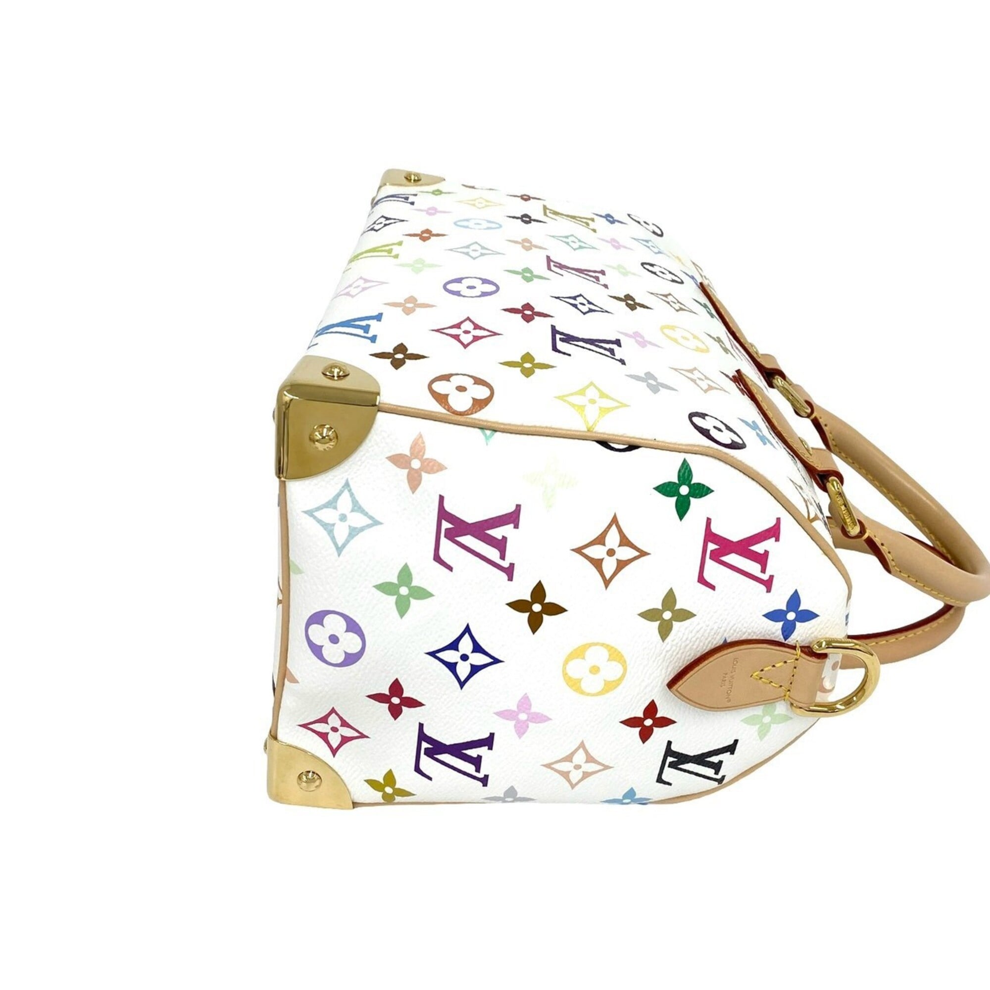 Louis Vuitton Brown Multi-Color Pvc Leather Handbag Shoulder Bag (Pre-Owned)