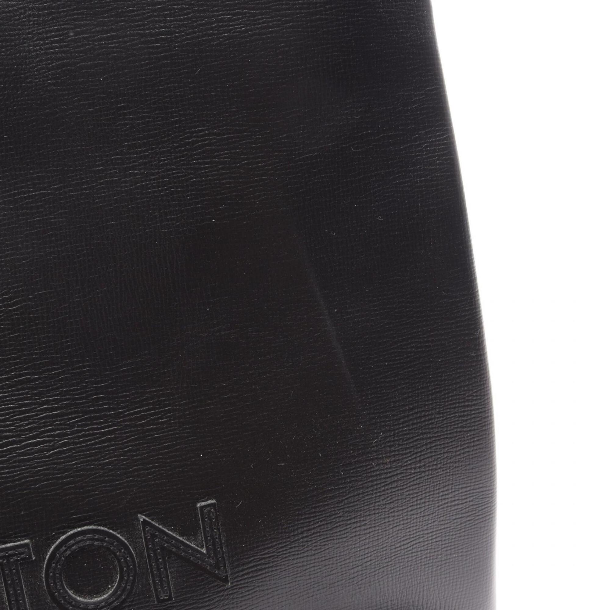 Louis Vuitton Black Cuir Ombre Leather Handbag Tote Bag (Pre-Owned)