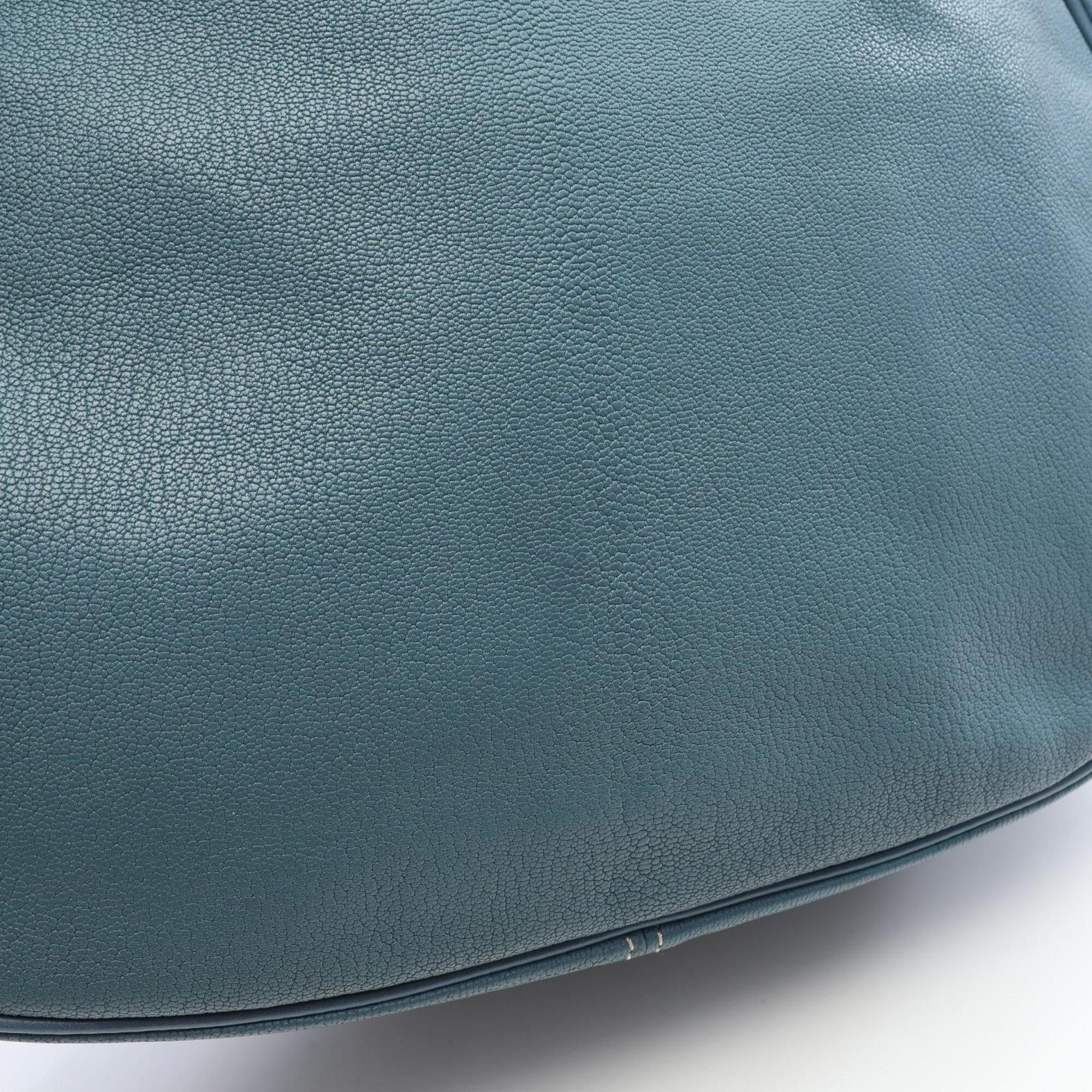 Louis Vuitton Blue Suhali Leather Handbag Shoulder Bag (Pre-Owned)