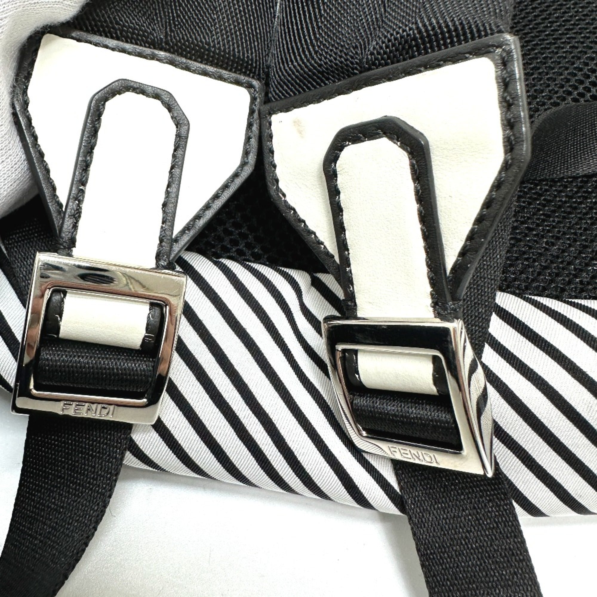Fendi White Other Backpack (Pre-Owned)