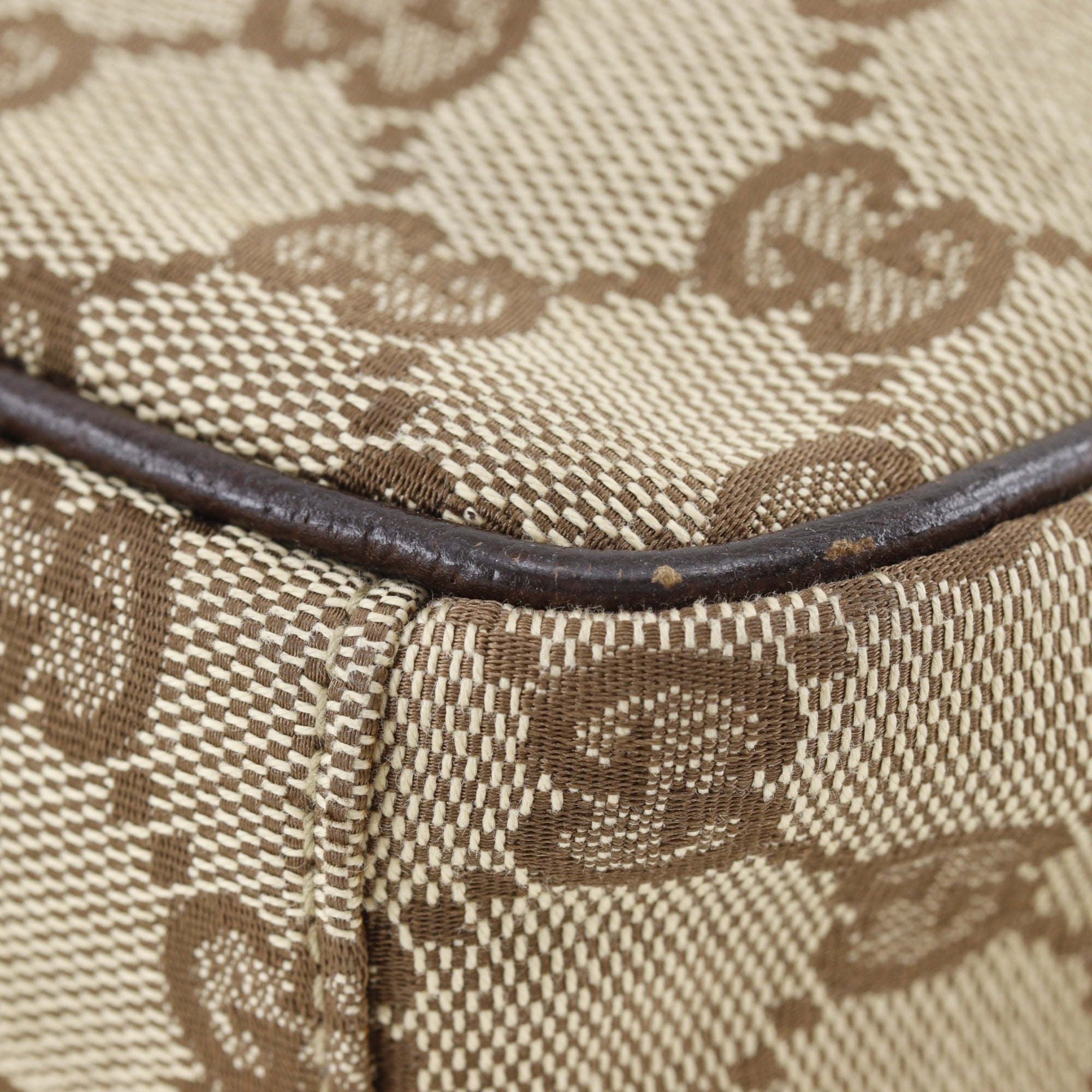Gucci Brown Gg Canvas Shoulder Bag (Pre-Owned)